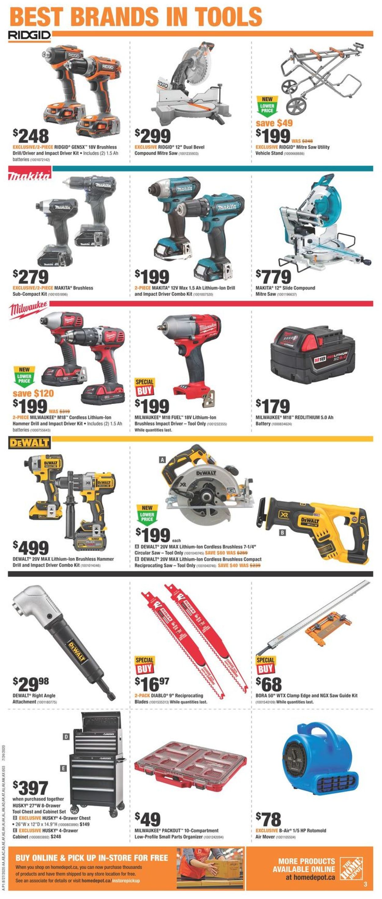 Home Depot Flyer - 08/27-09/02/2020 (Page 3)