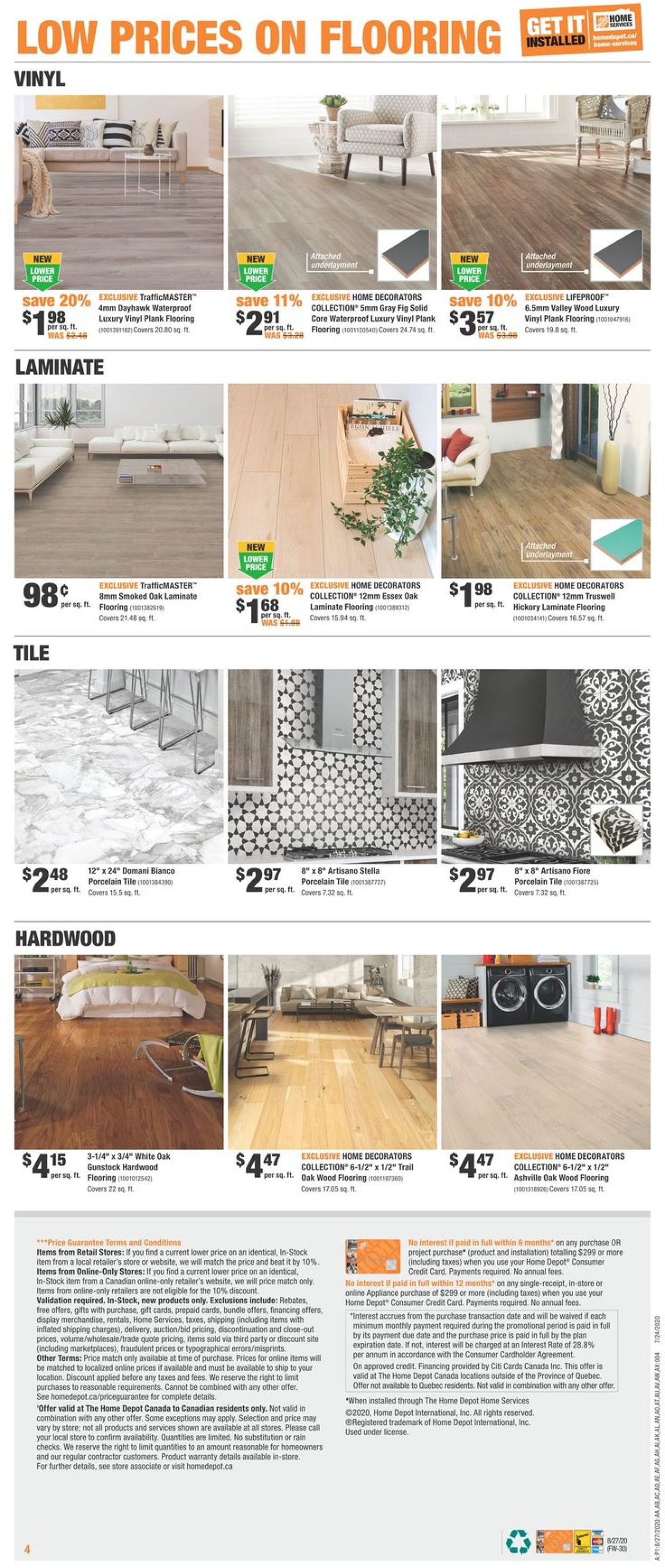 Home Depot Flyer - 08/27-09/02/2020 (Page 4)
