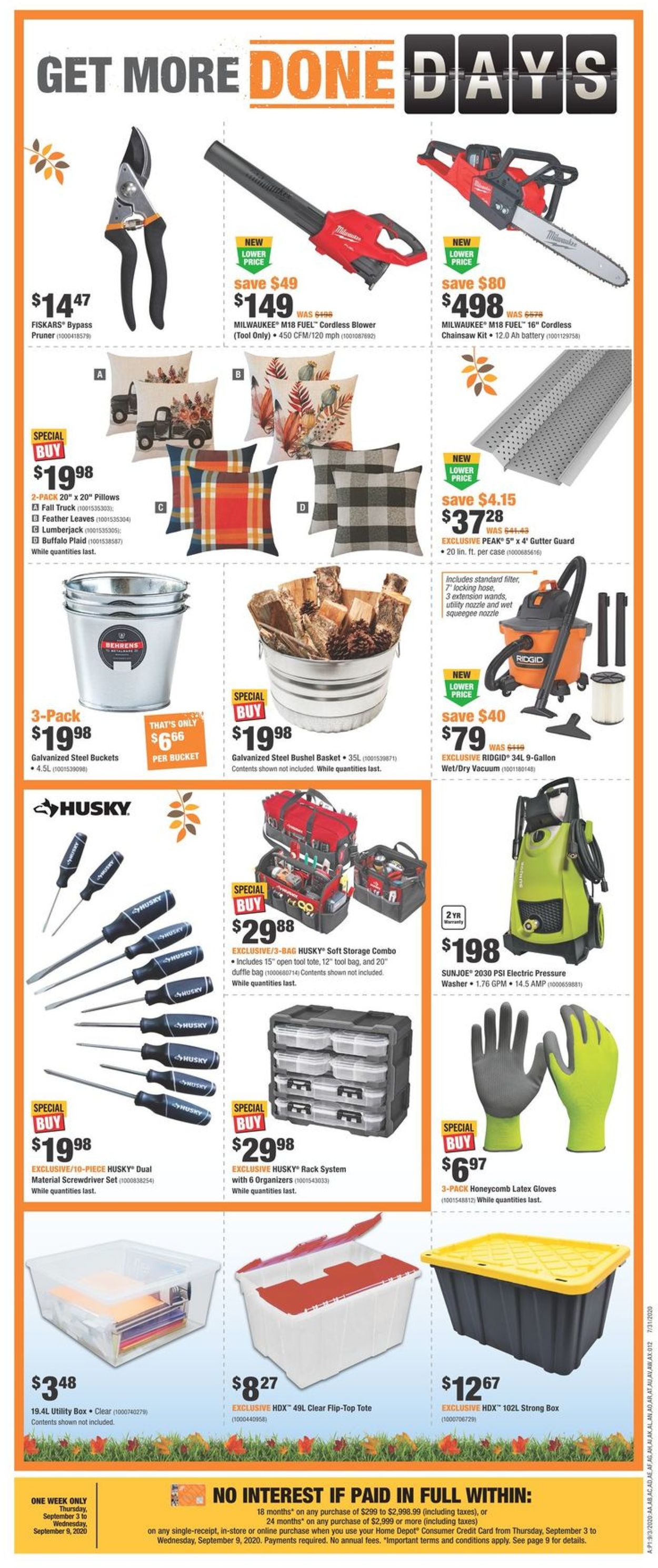Home Depot Flyer - 09/03-09/09/2020 (Page 2)