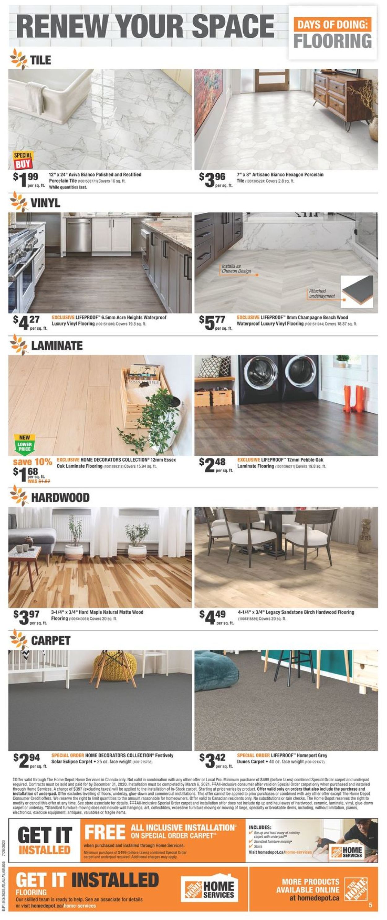 Home Depot Flyer - 09/03-09/09/2020 (Page 7)