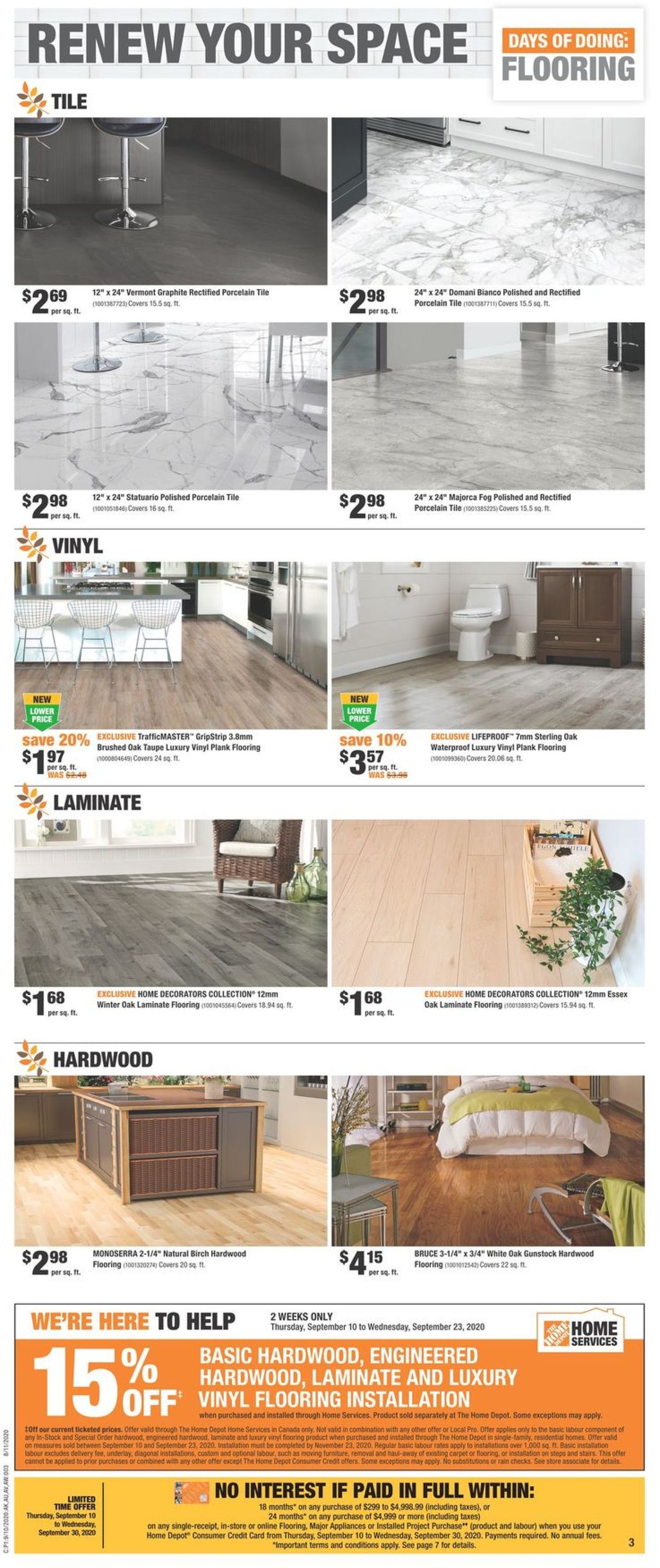 Home Depot Flyer - 09/10-09/16/2020 (Page 4)