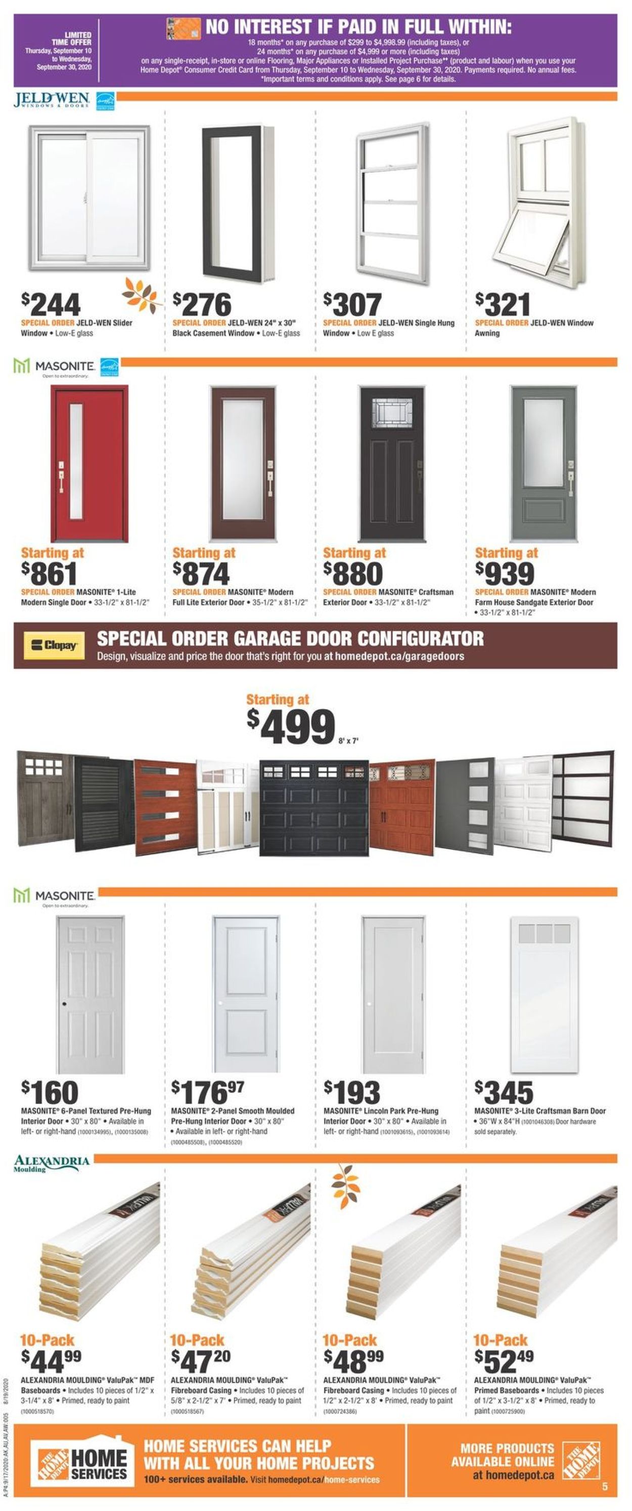 Home Depot Flyer - 09/17-09/23/2020 (Page 5)