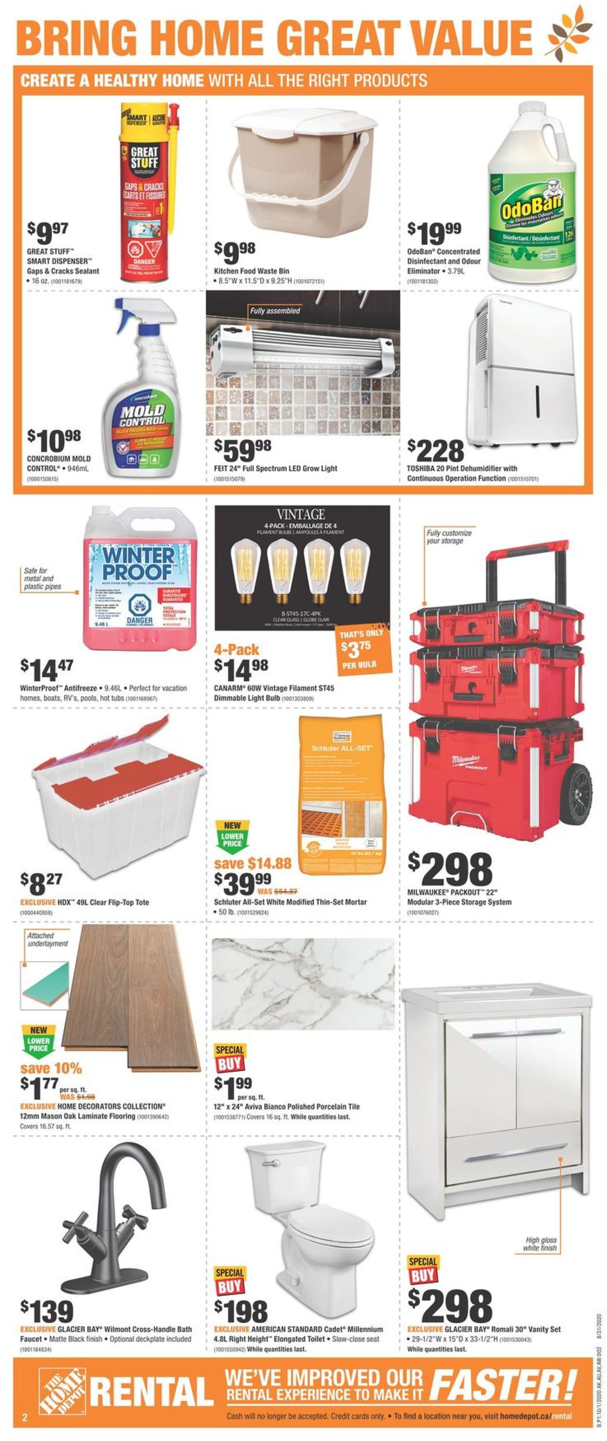 Home Depot Flyer - 10/01-10/07/2020 (Page 2)