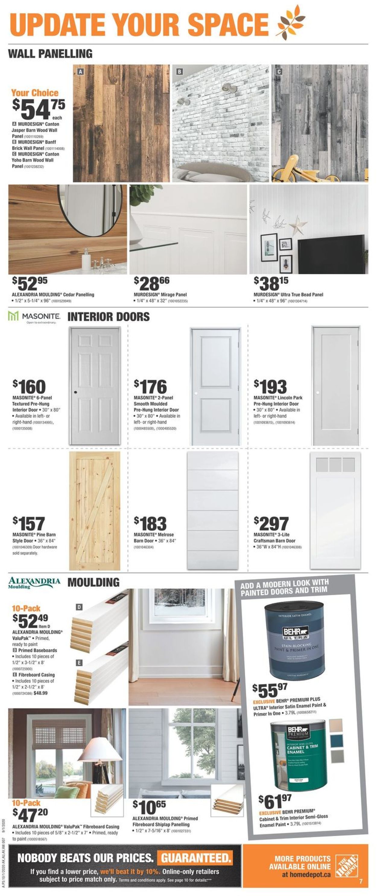Home Depot Flyer - 10/01-10/07/2020 (Page 7)