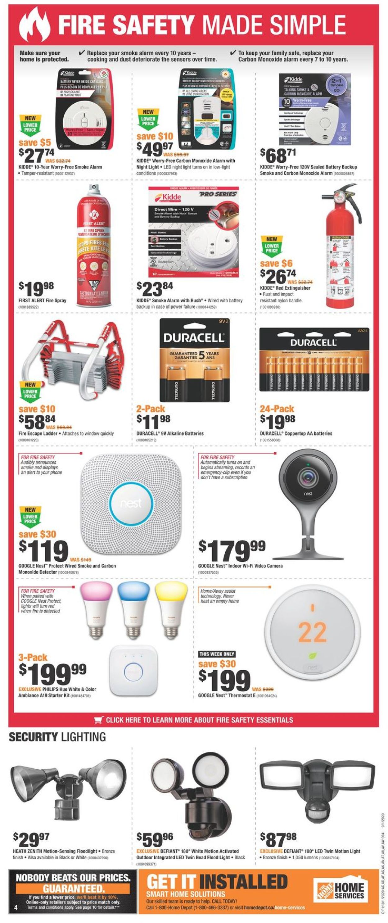 Home Depot Flyer - 10/01-10/28/2020 (Page 4)
