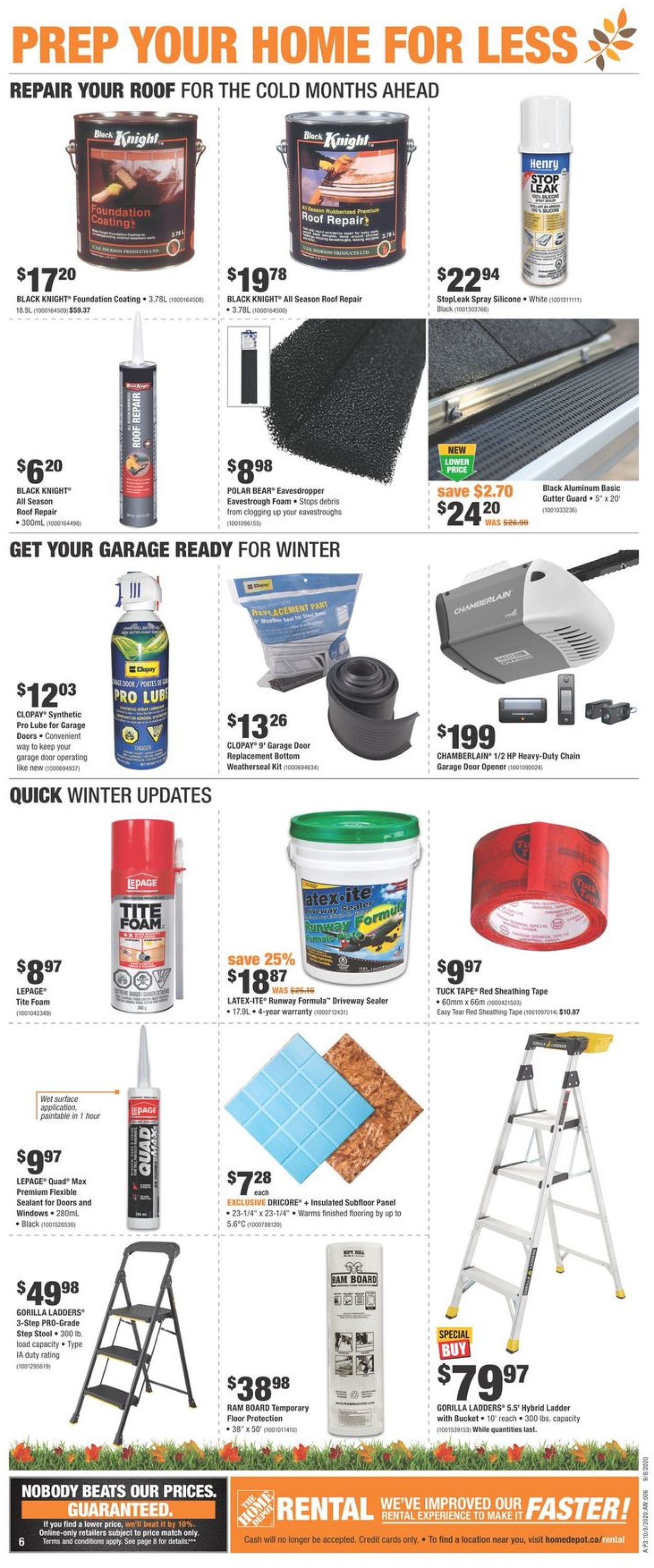 Home Depot Flyer - 10/08-10/14/2020 (Page 9)