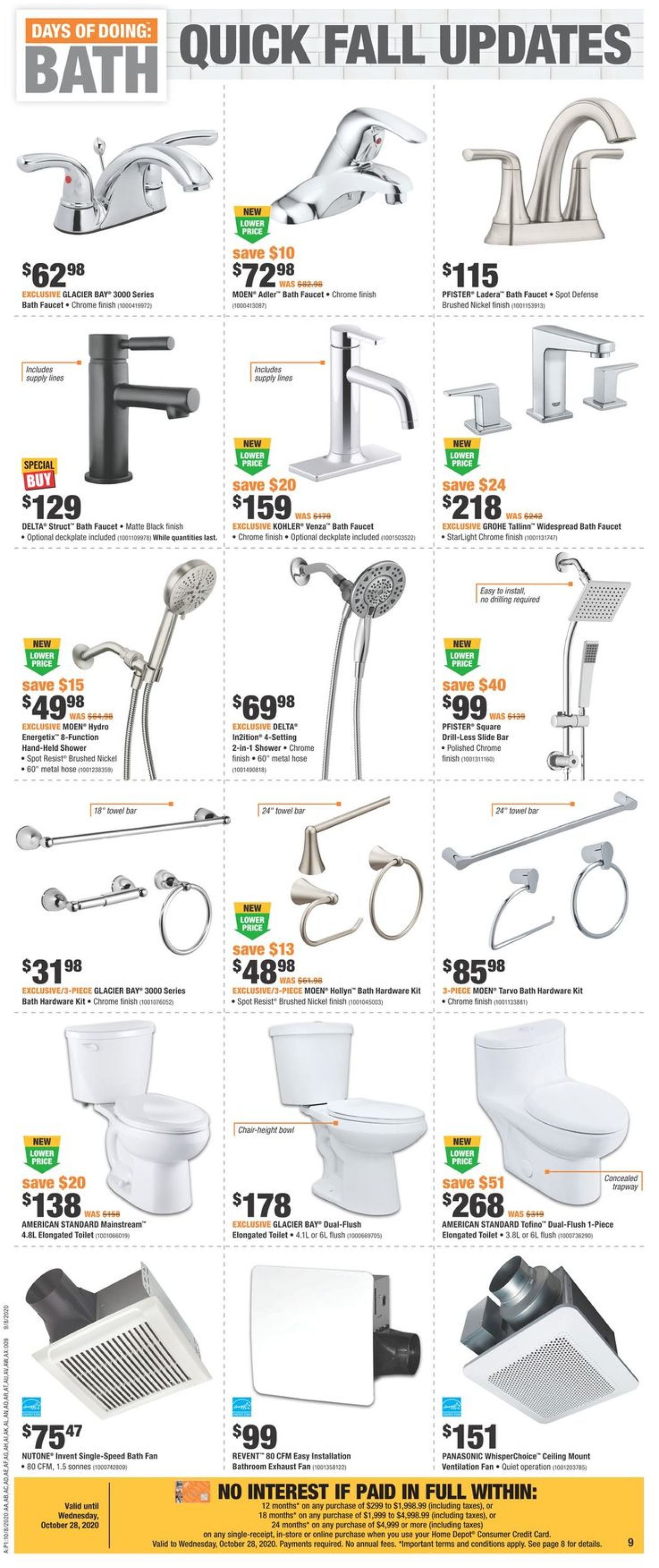 Home Depot Flyer - 10/08-10/14/2020 (Page 13)