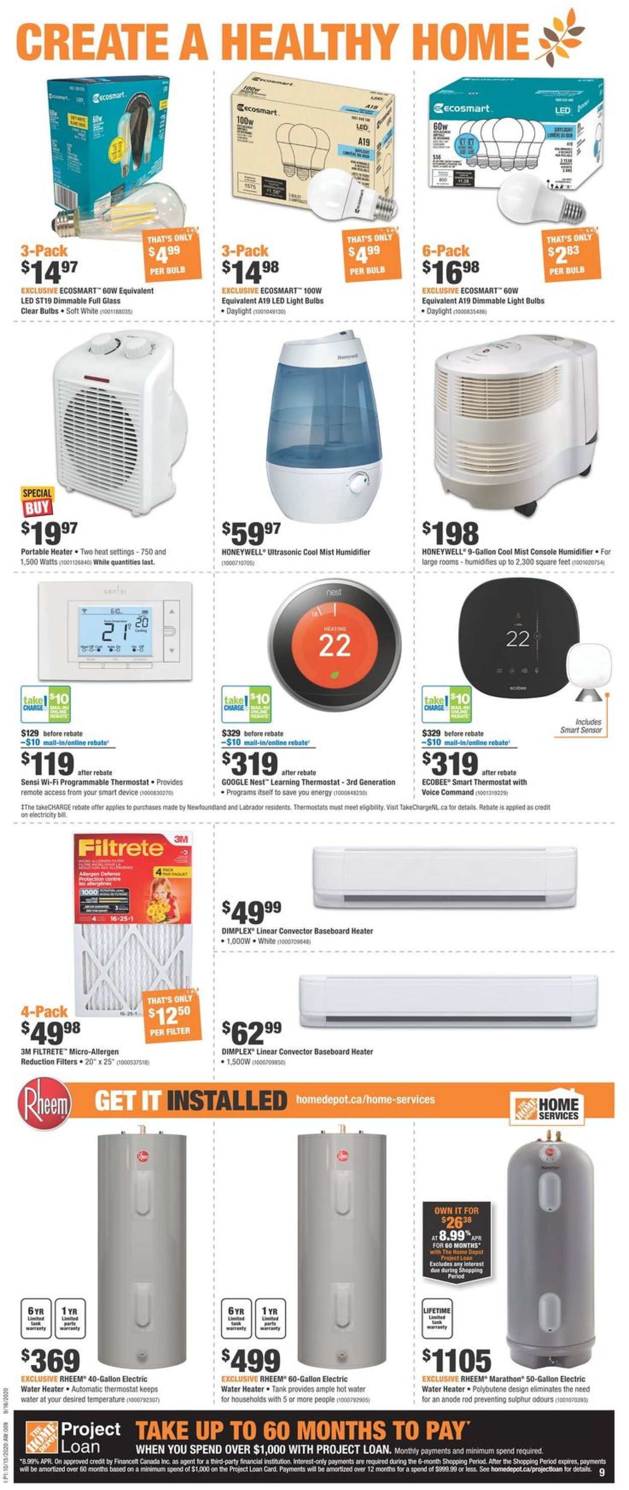 Home Depot Flyer - 10/15-10/21/2020 (Page 12)