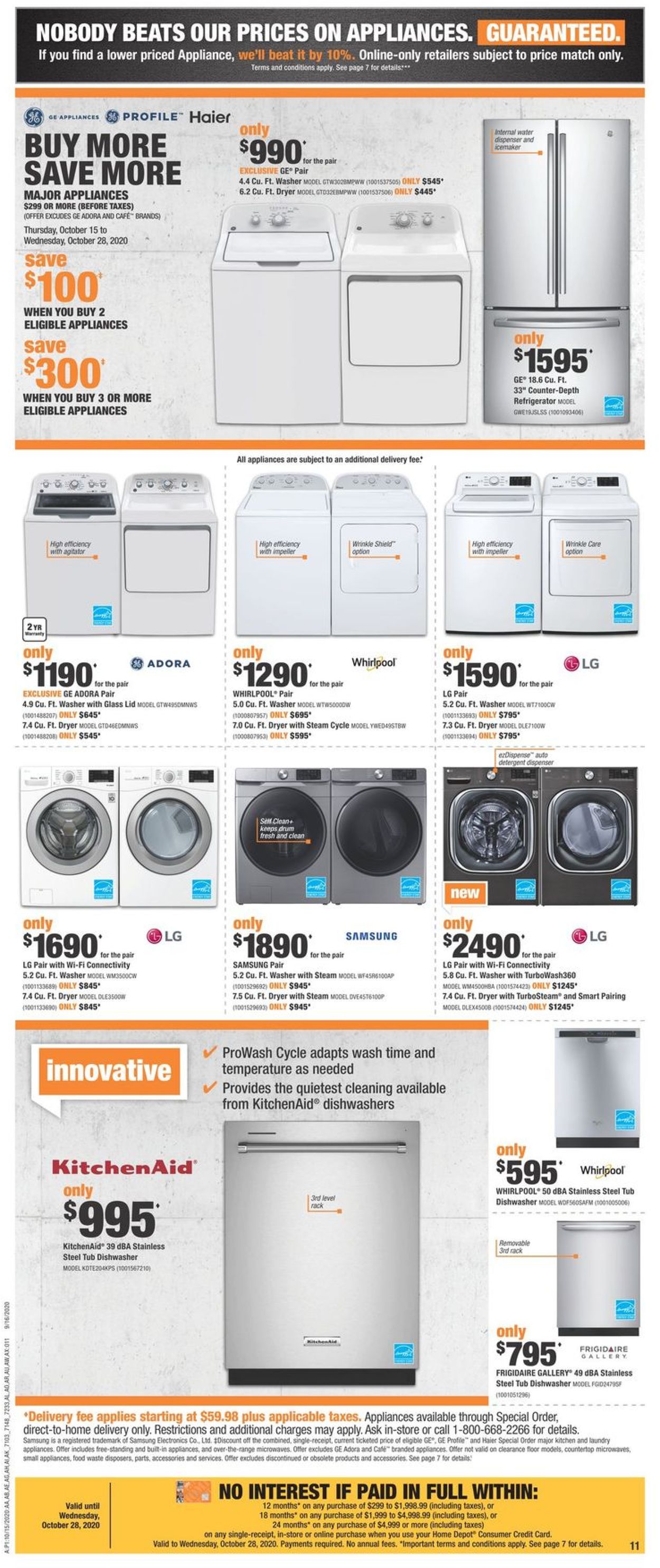 Home Depot Flyer - 10/15-10/21/2020 (Page 14)
