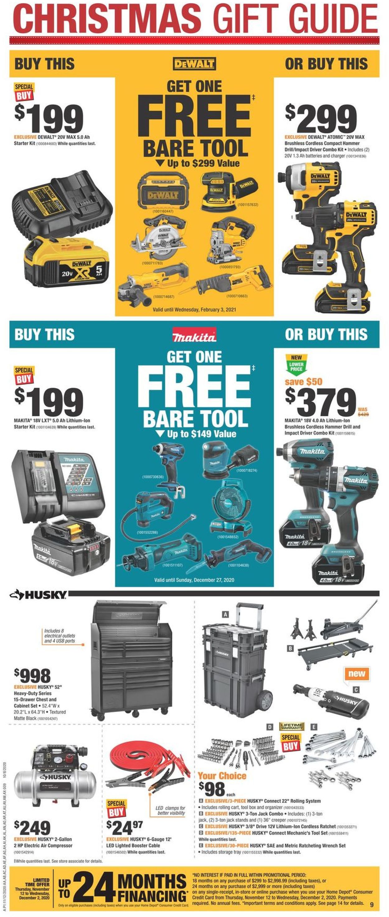 Home Depot - Black Friday 2020 Flyer - 11/12-11/18/2020 (Page 10)