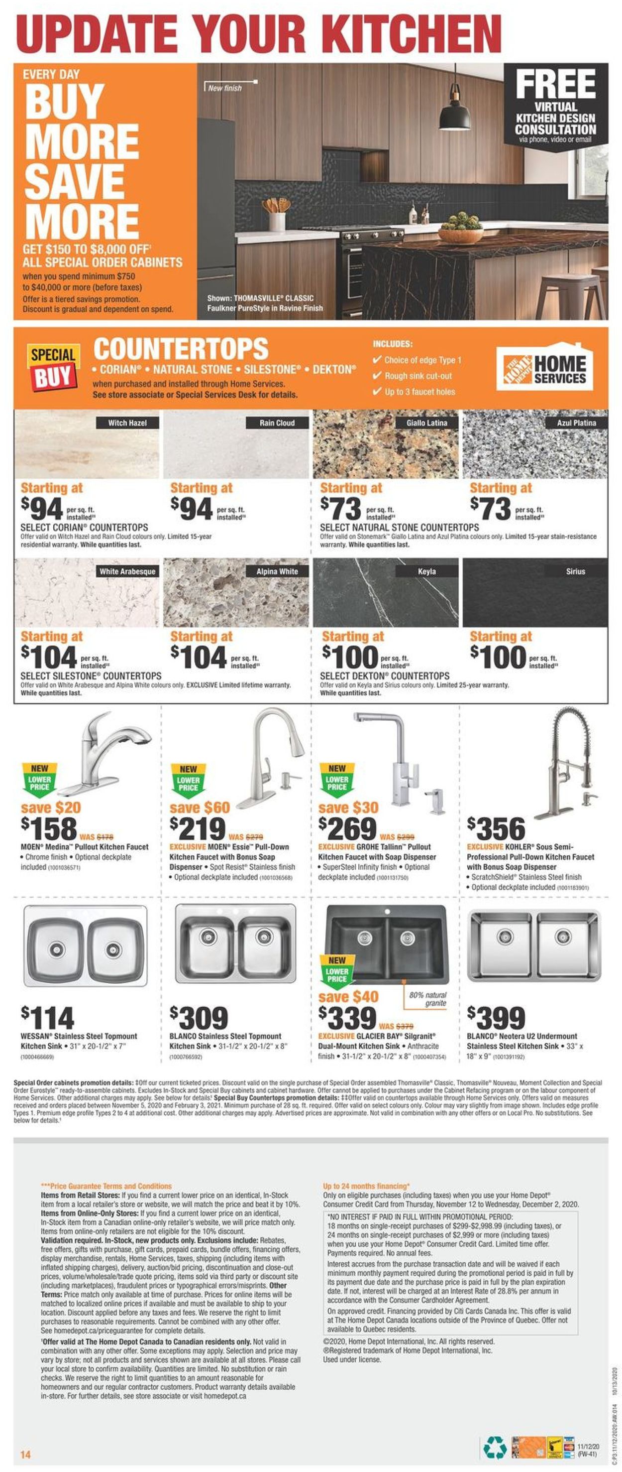 Home Depot - Black Friday 2020 Flyer - 11/12-11/18/2020 (Page 16)
