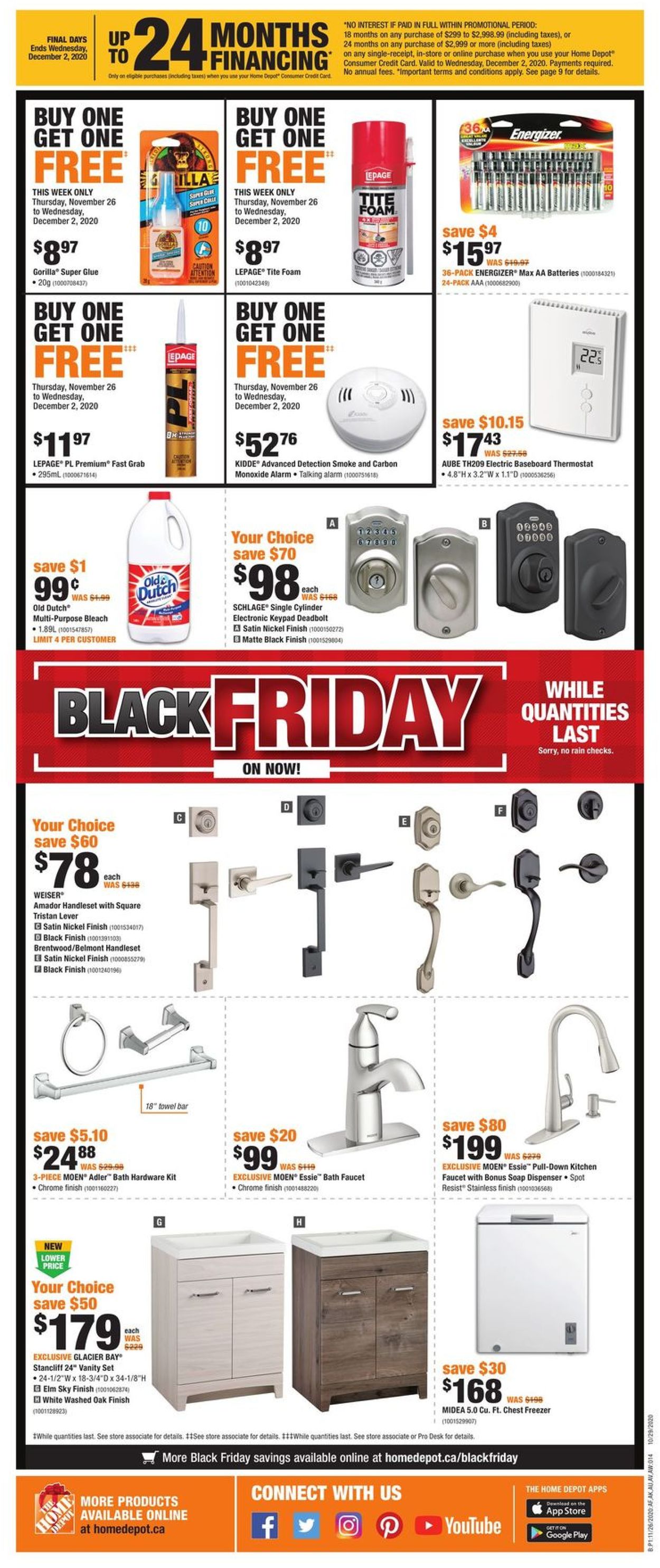 Home Depot - Black Friday 2020 Flyer - 11/26-12/02/2020 (Page 6)