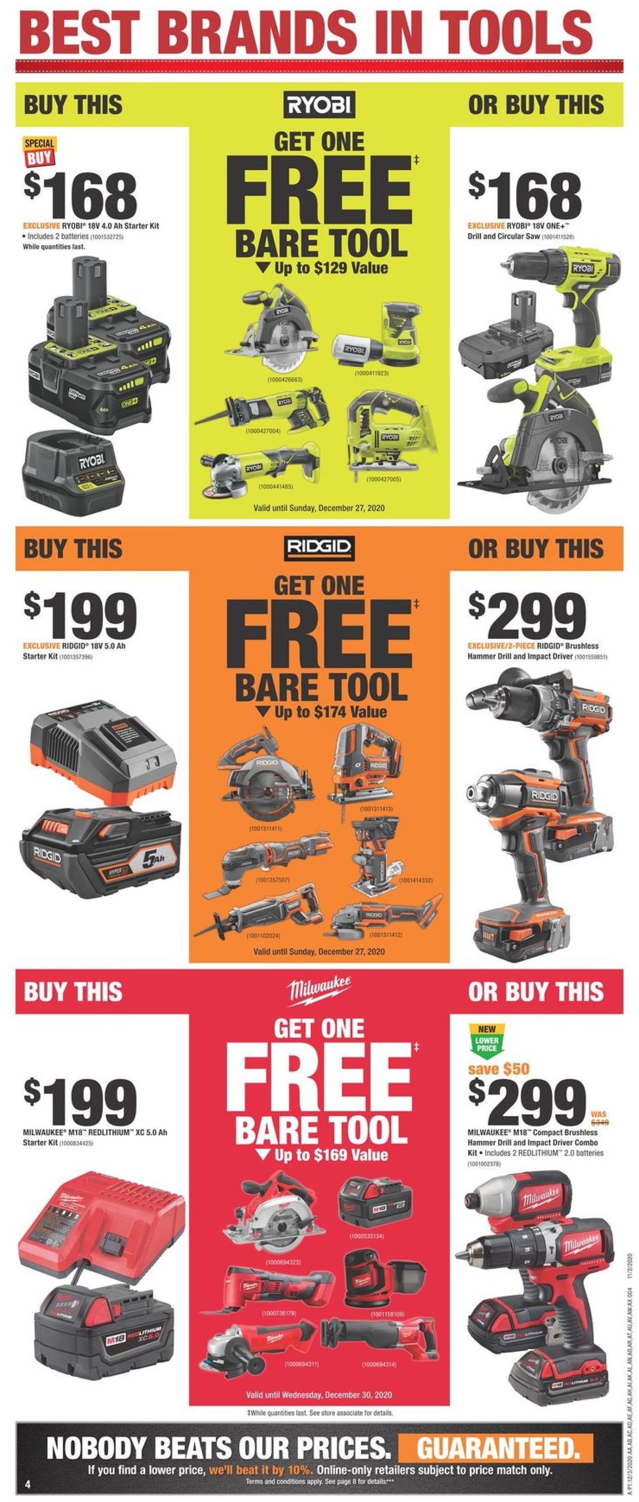 Home Depot - Holiday 2020 Flyer - 12/03-12/09/2020 (Page 4)