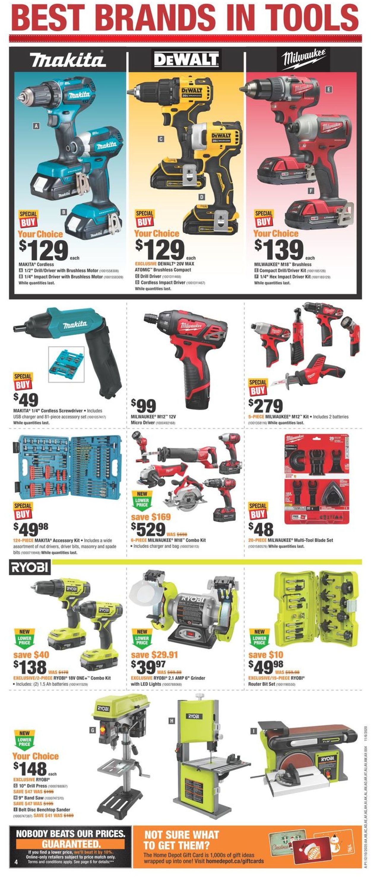 Home Depot - Holiday 2020 Flyer - 12/10-12/16/2020 (Page 4)
