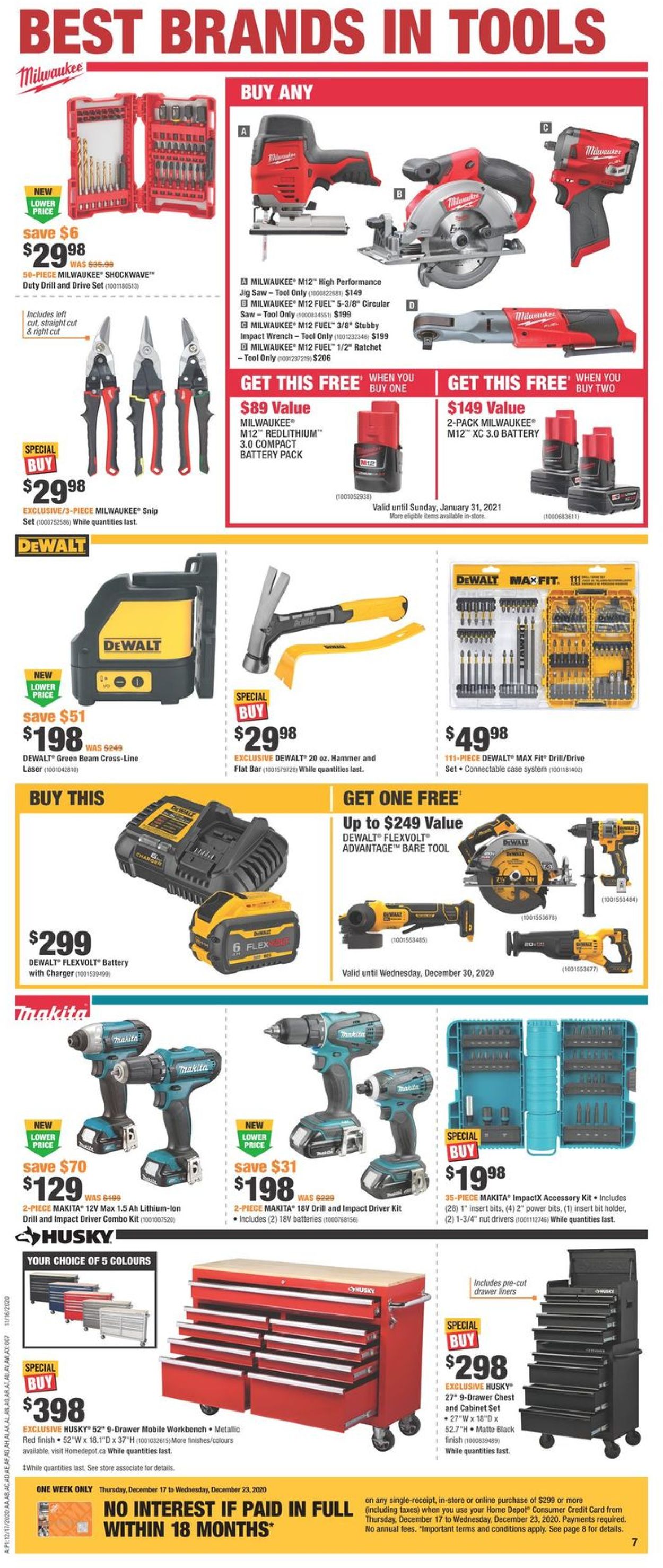 Home Depot - Holiday 2020 Flyer - 12/17-12/23/2020 (Page 7)