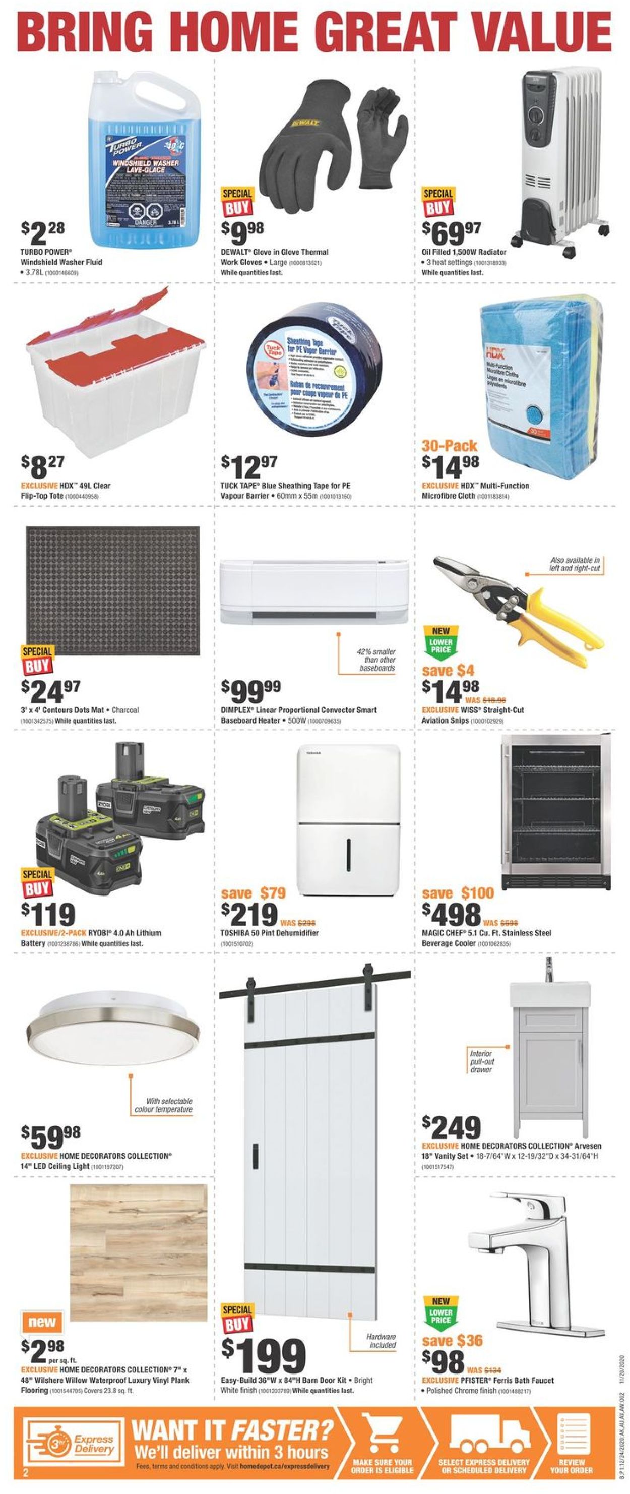 Home Depot Flyer - 12/24-12/30/2020 (Page 2)