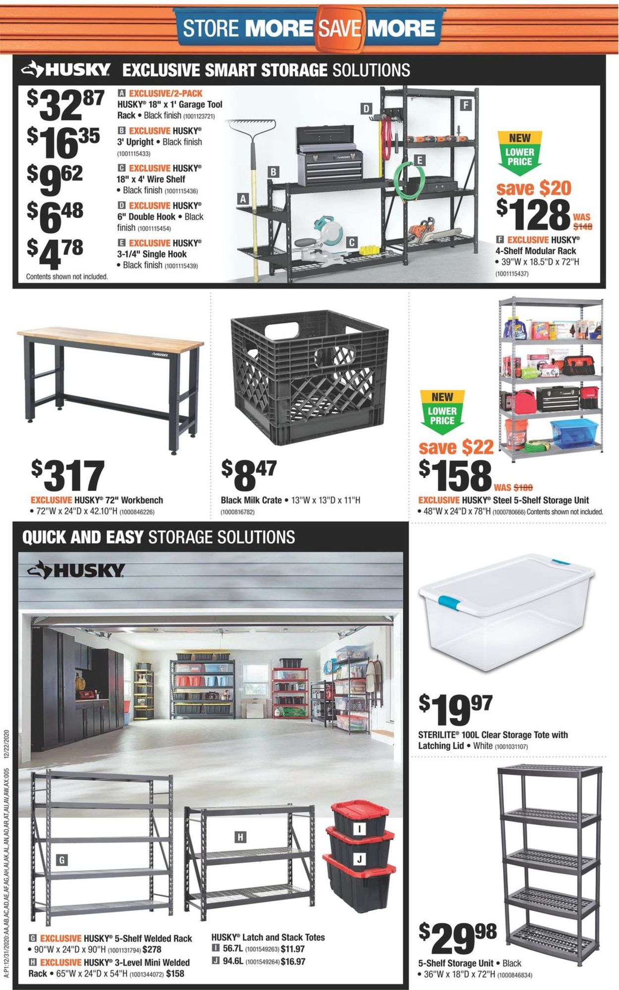 Home Depot Flyer - 12/31-01/06/2021 (Page 5)