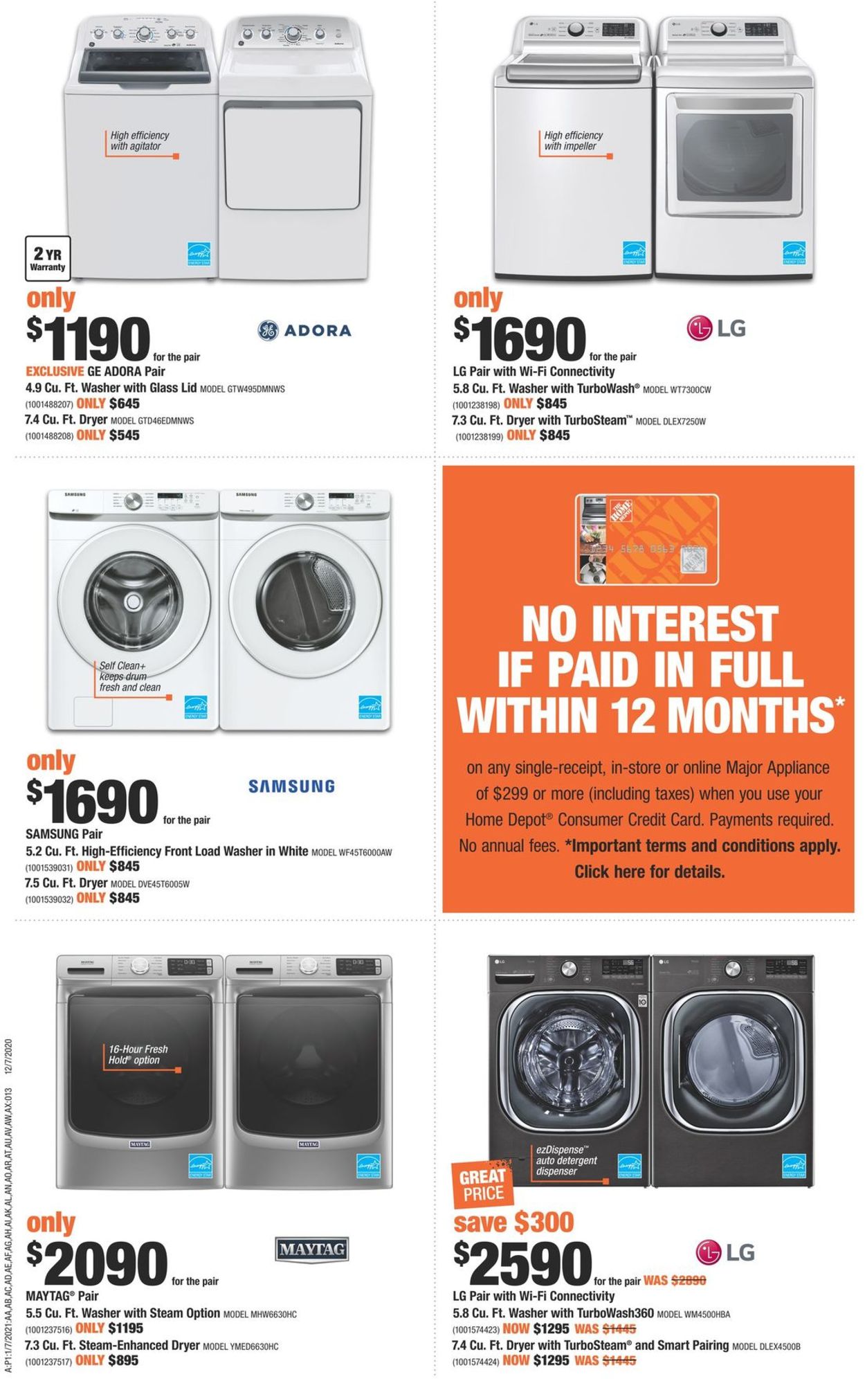 Home Depot Flyer - 01/07-01/13/2021 (Page 11)