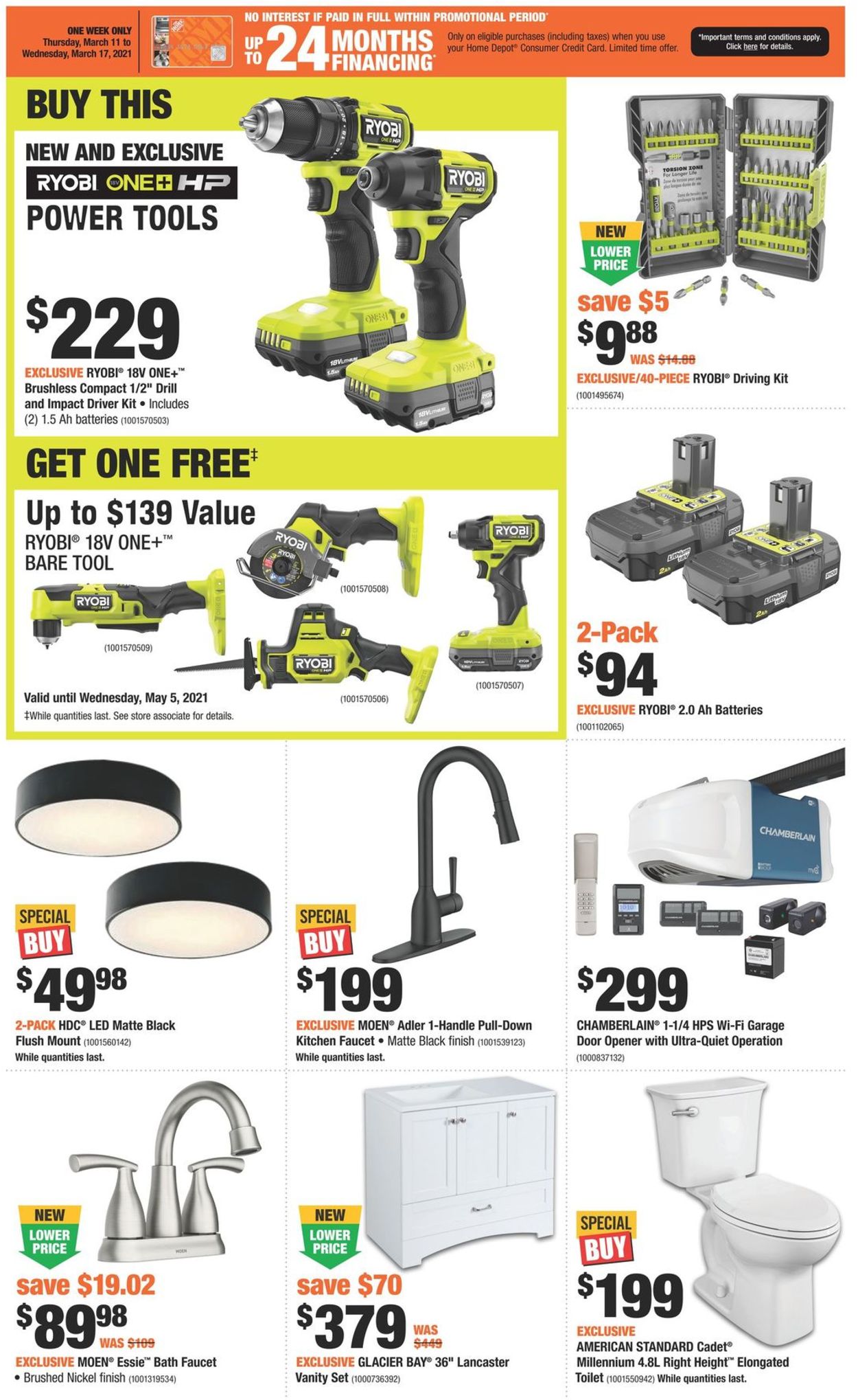 Home Depot Flyer - 03/11-03/17/2021 (Page 2)