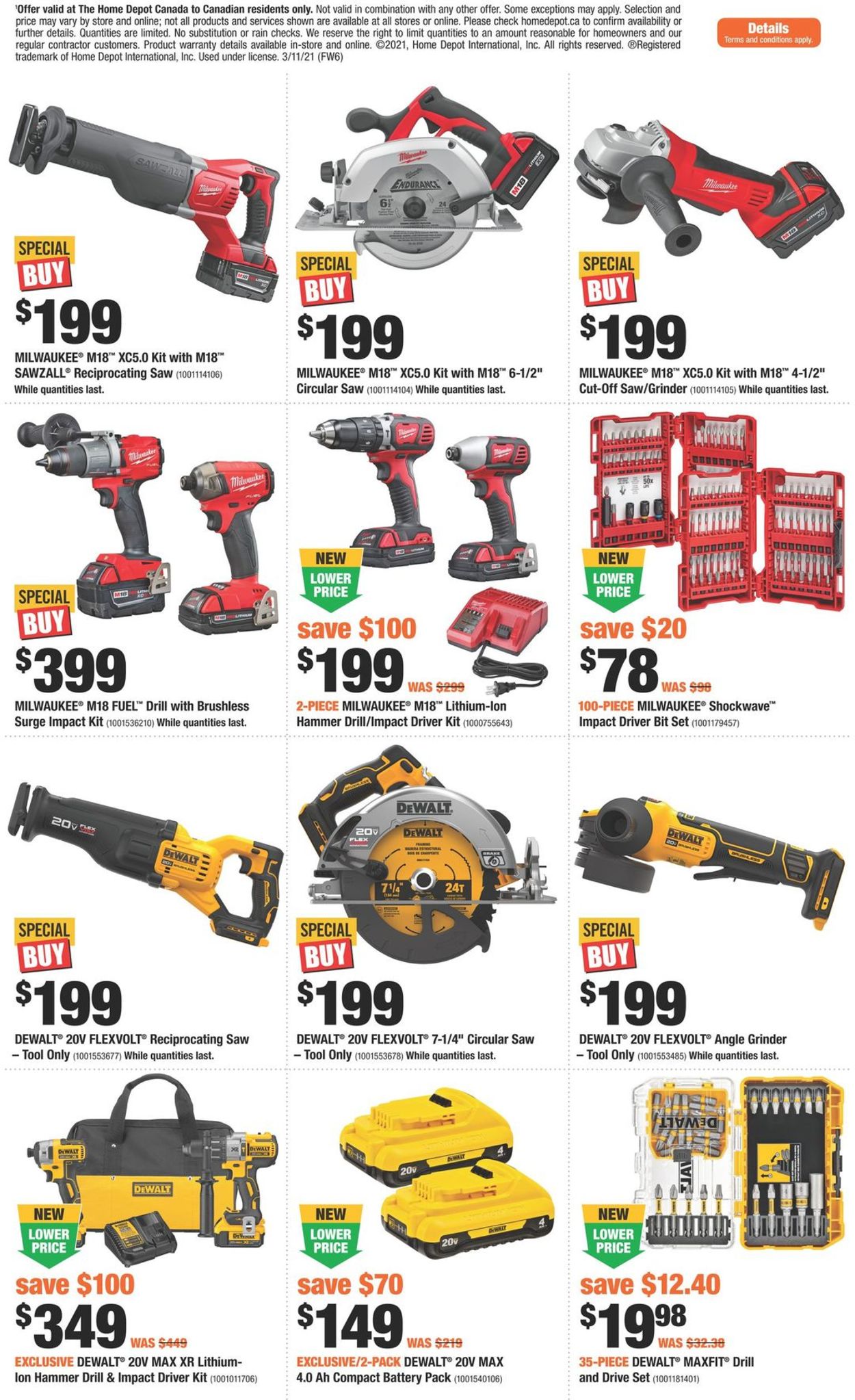 Home Depot Flyer - 03/11-03/17/2021 (Page 13)