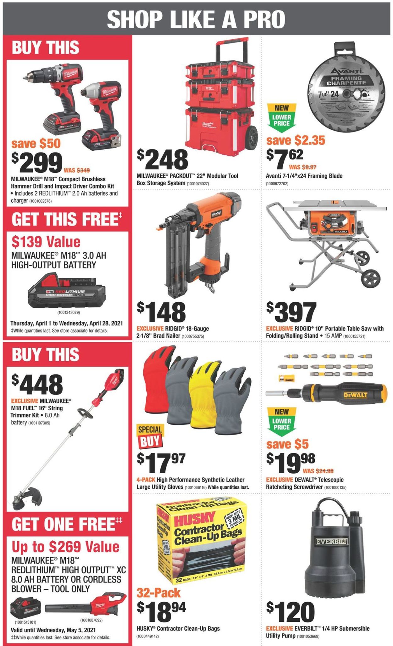 Home Depot Flyer - 04/01-04/07/2021 (Page 3)
