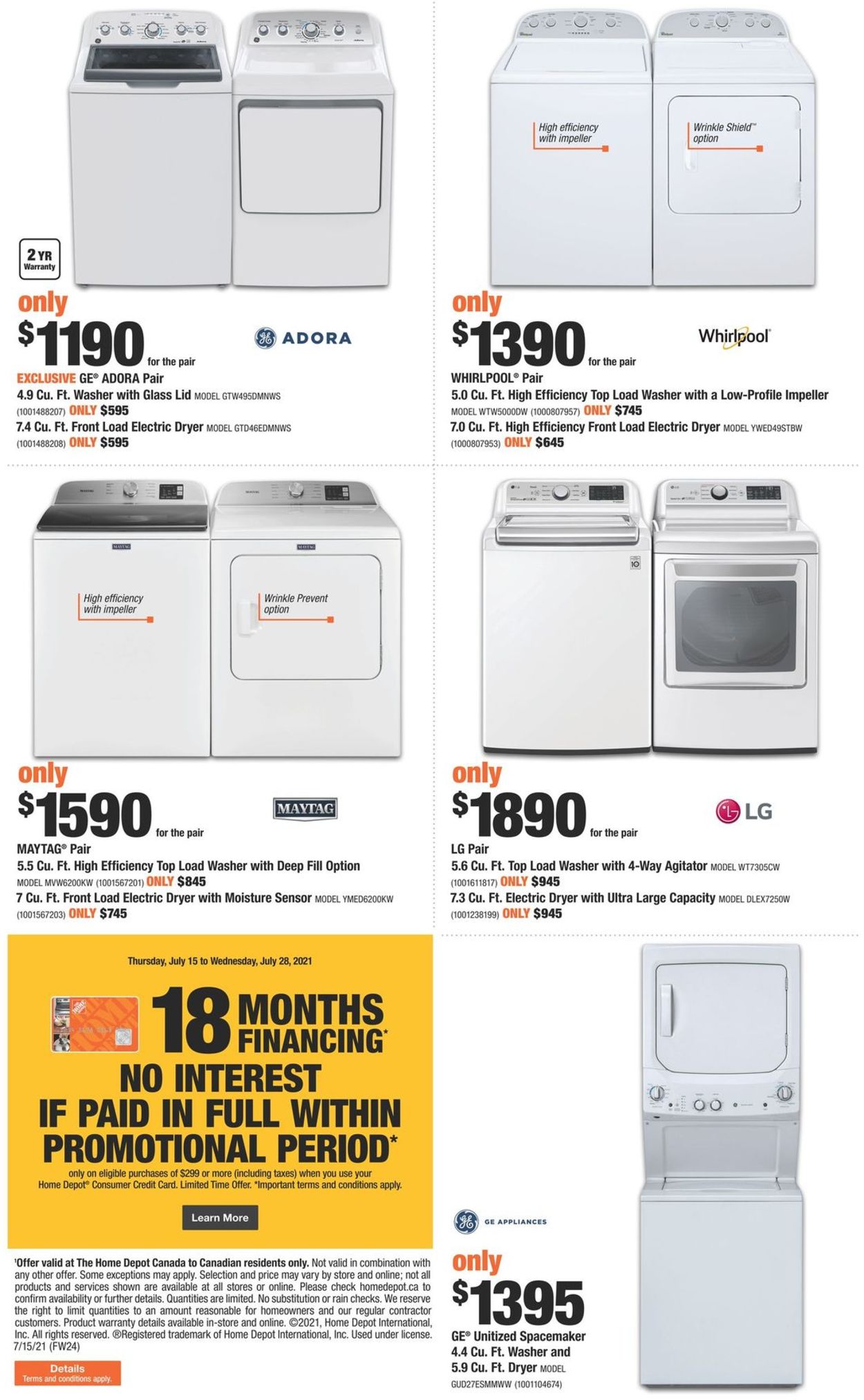 Home Depot Flyer - 07/15-07/21/2021 (Page 23)
