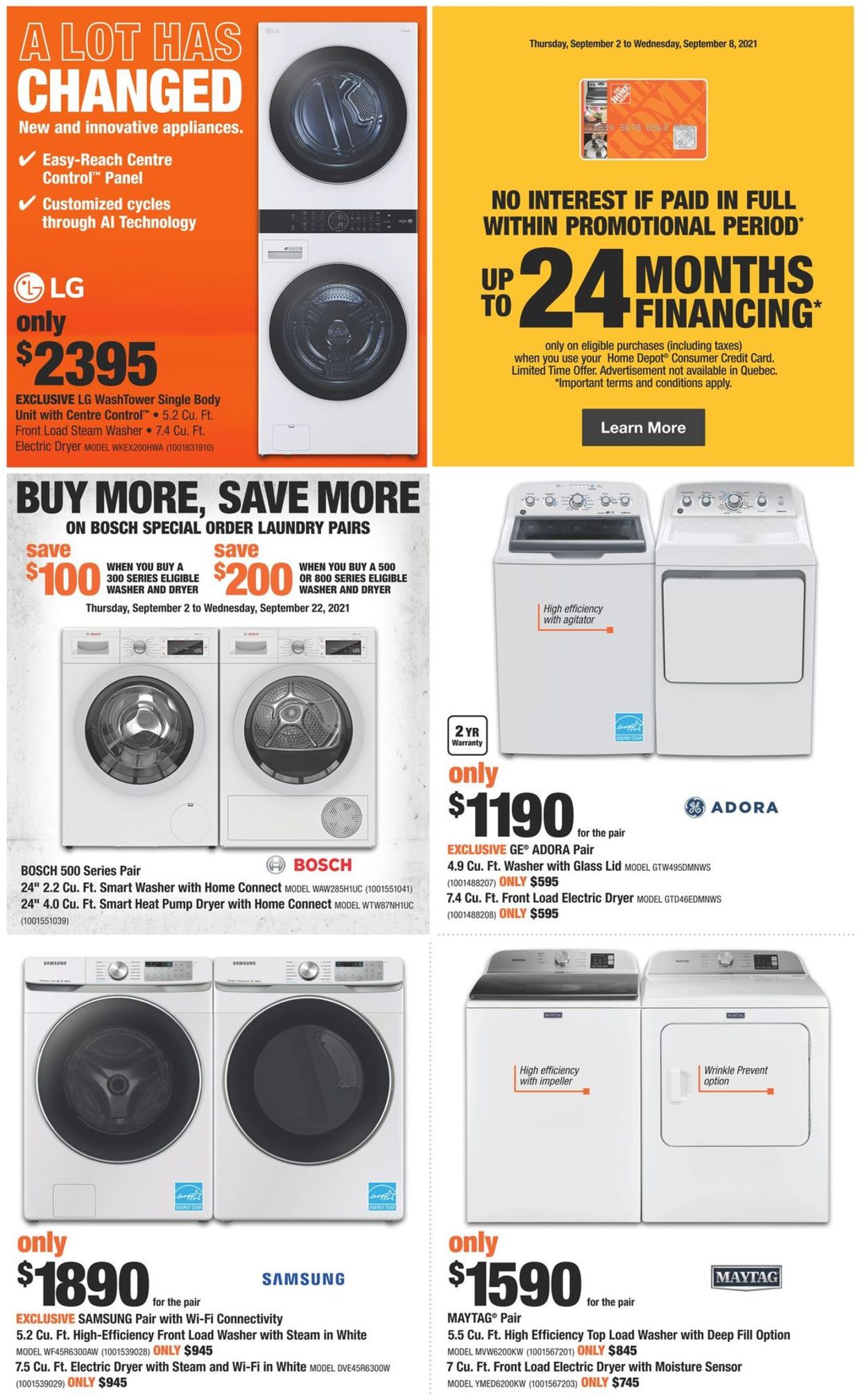 Home Depot Flyer - 09/02-09/08/2021 (Page 11)