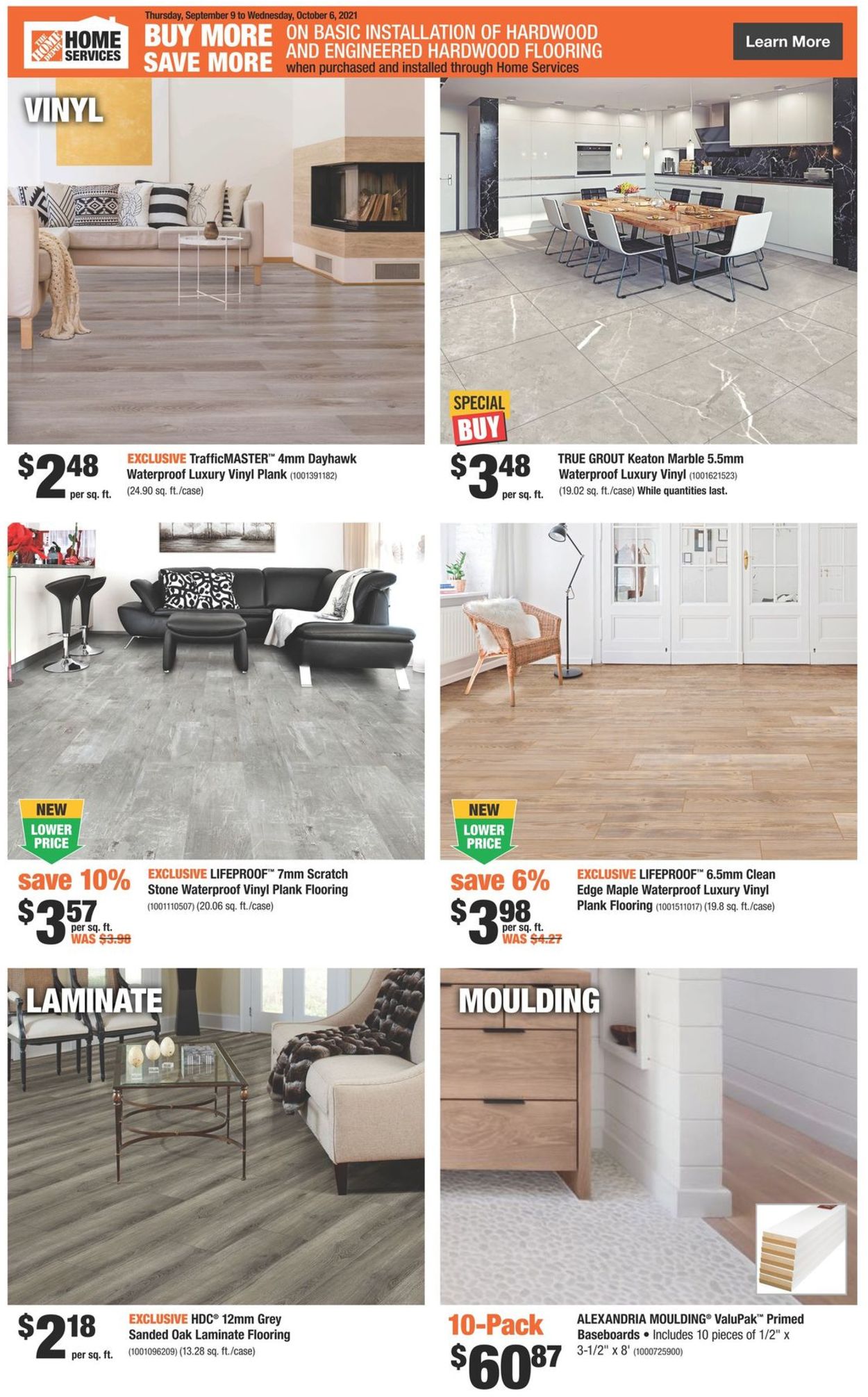 Home Depot Flyer - 09/09-09/15/2021 (Page 11)