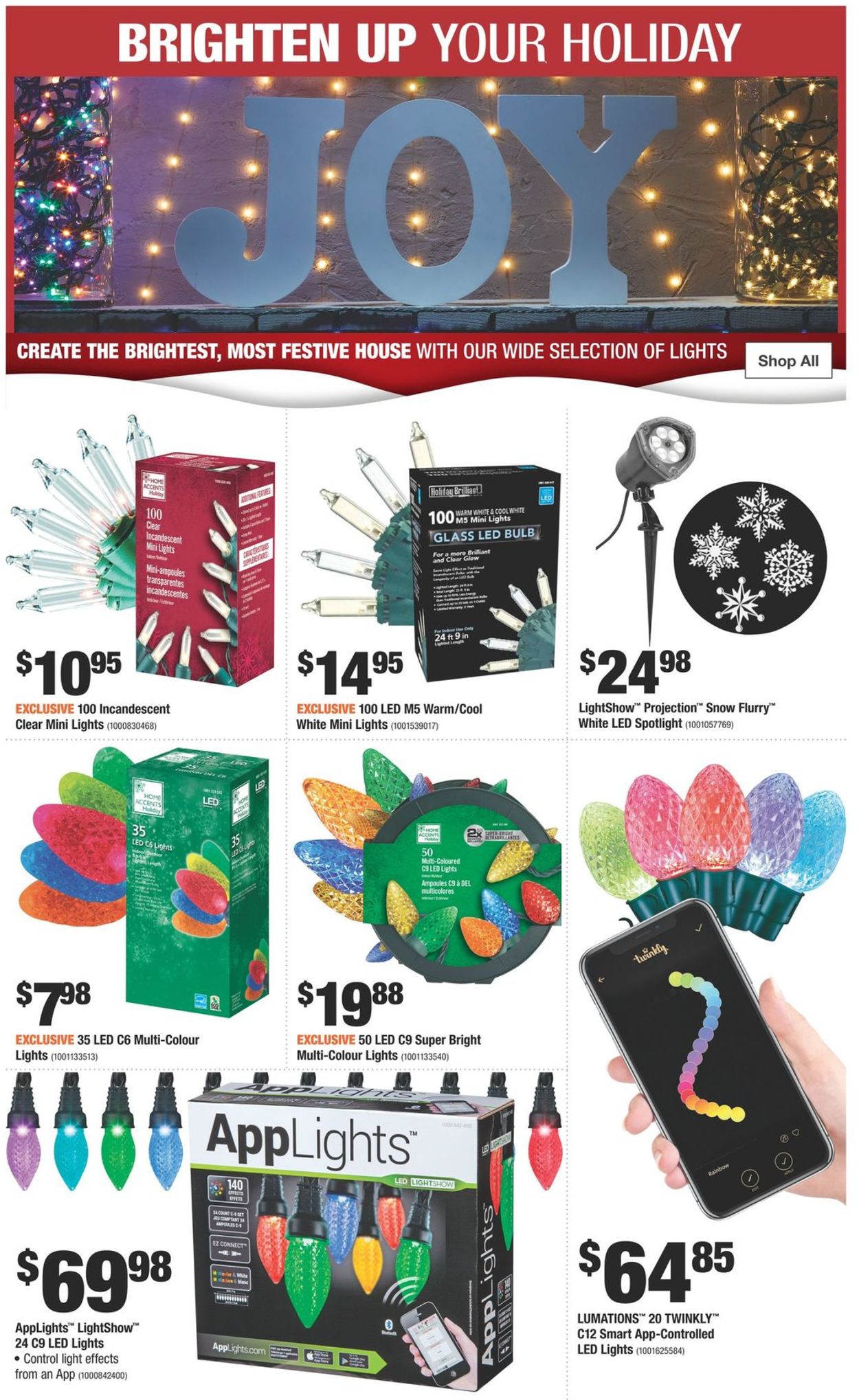 Home Depot HOLIDAYS 2021 Flyer - 10/21-10/27/2021 (Page 17)