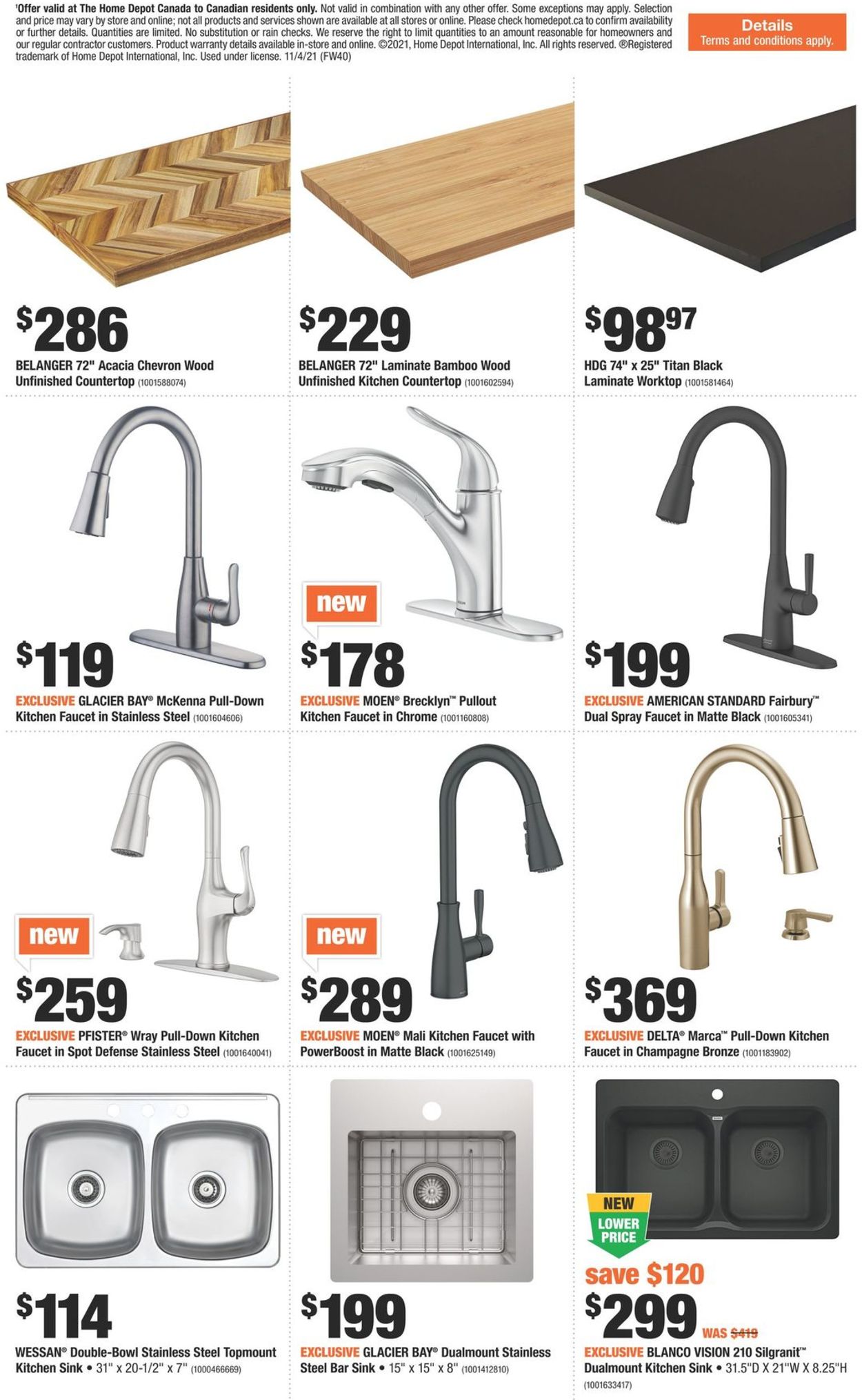 Home Depot Flyer - 11/04-11/11/2021 (Page 21)