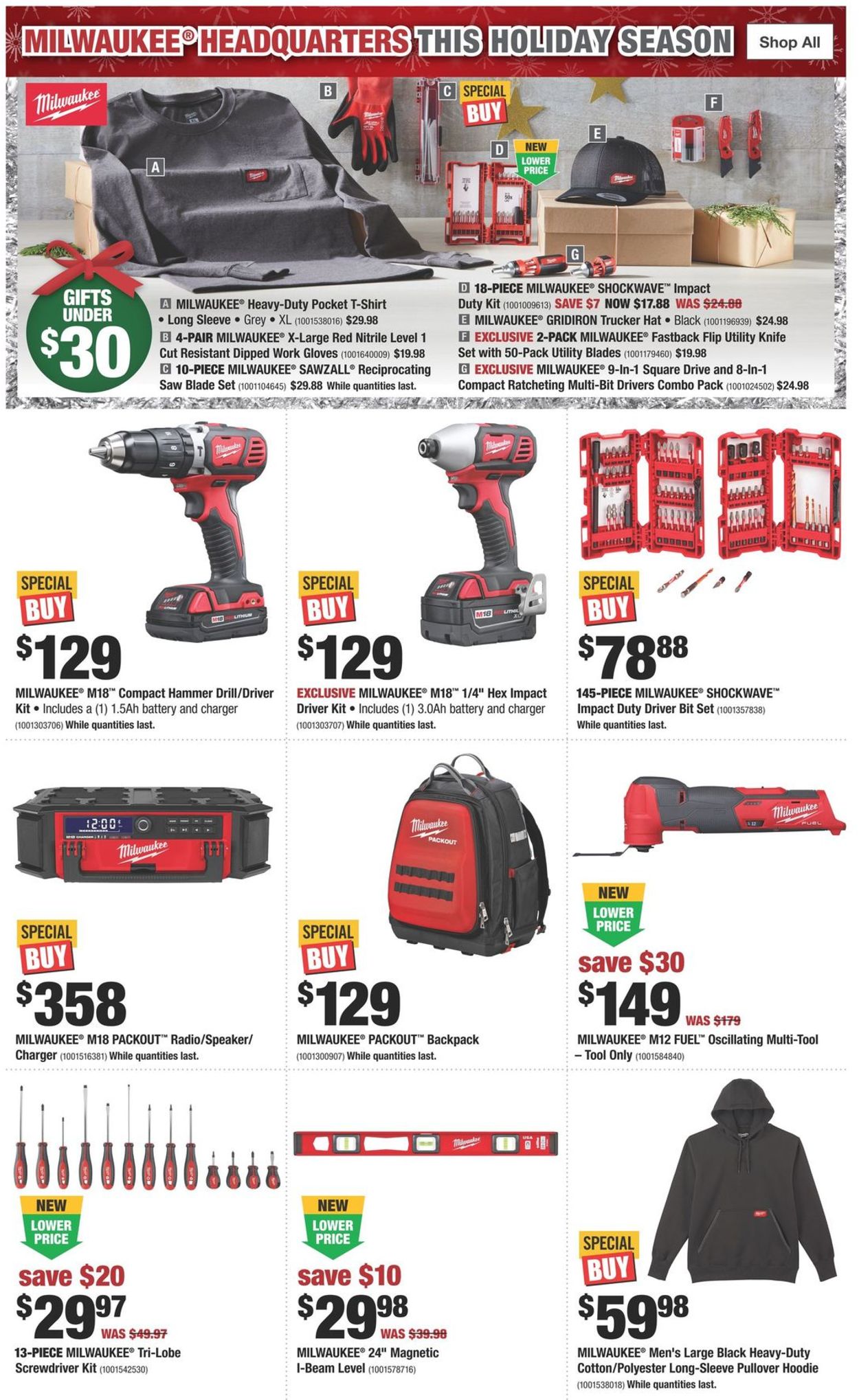 Home Depot HOLIDAYS 2021 Flyer - 11/18-12/22/2021 (Page 5)