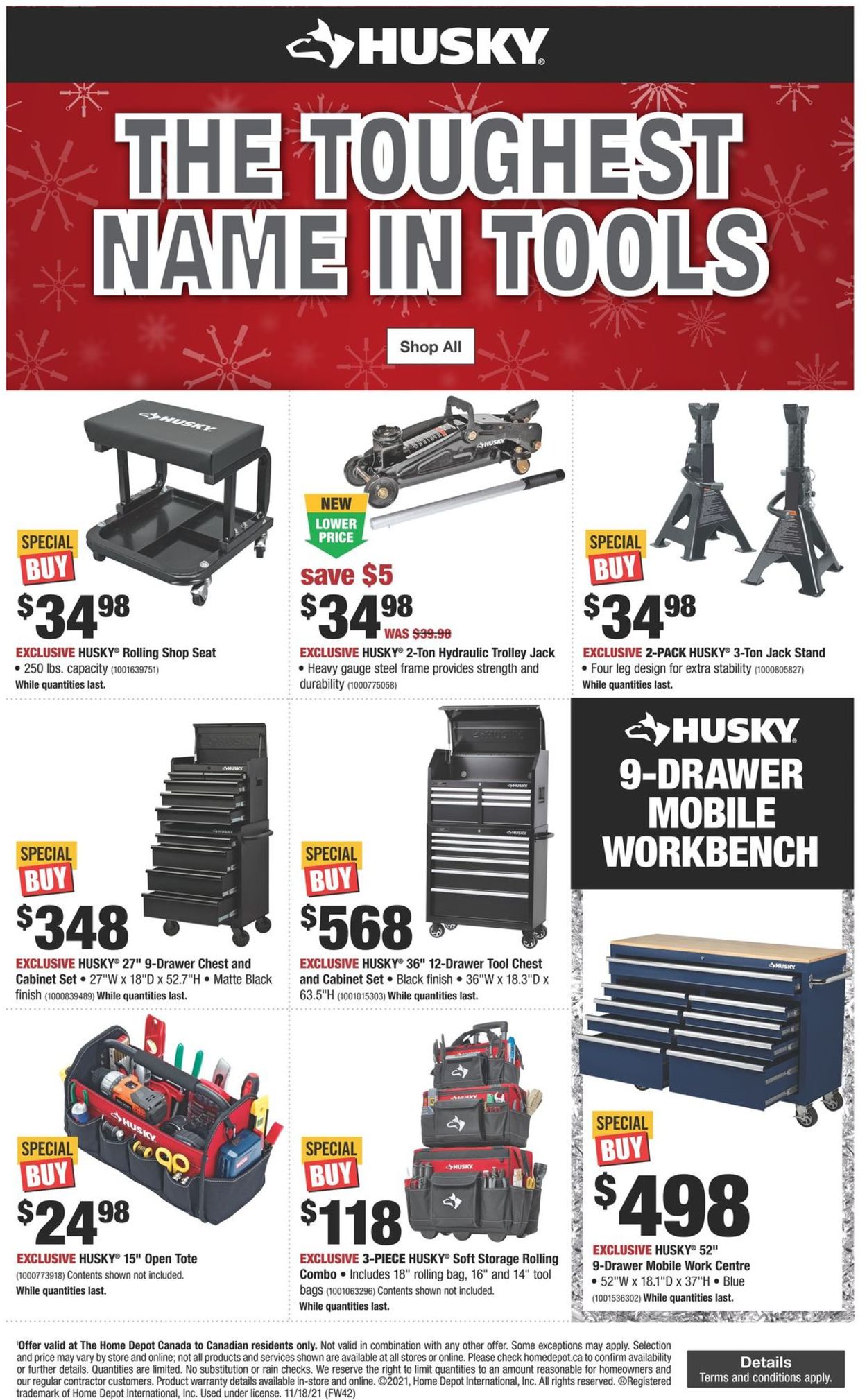 Home Depot HOLIDAYS 2021 Flyer - 11/18-12/22/2021 (Page 8)
