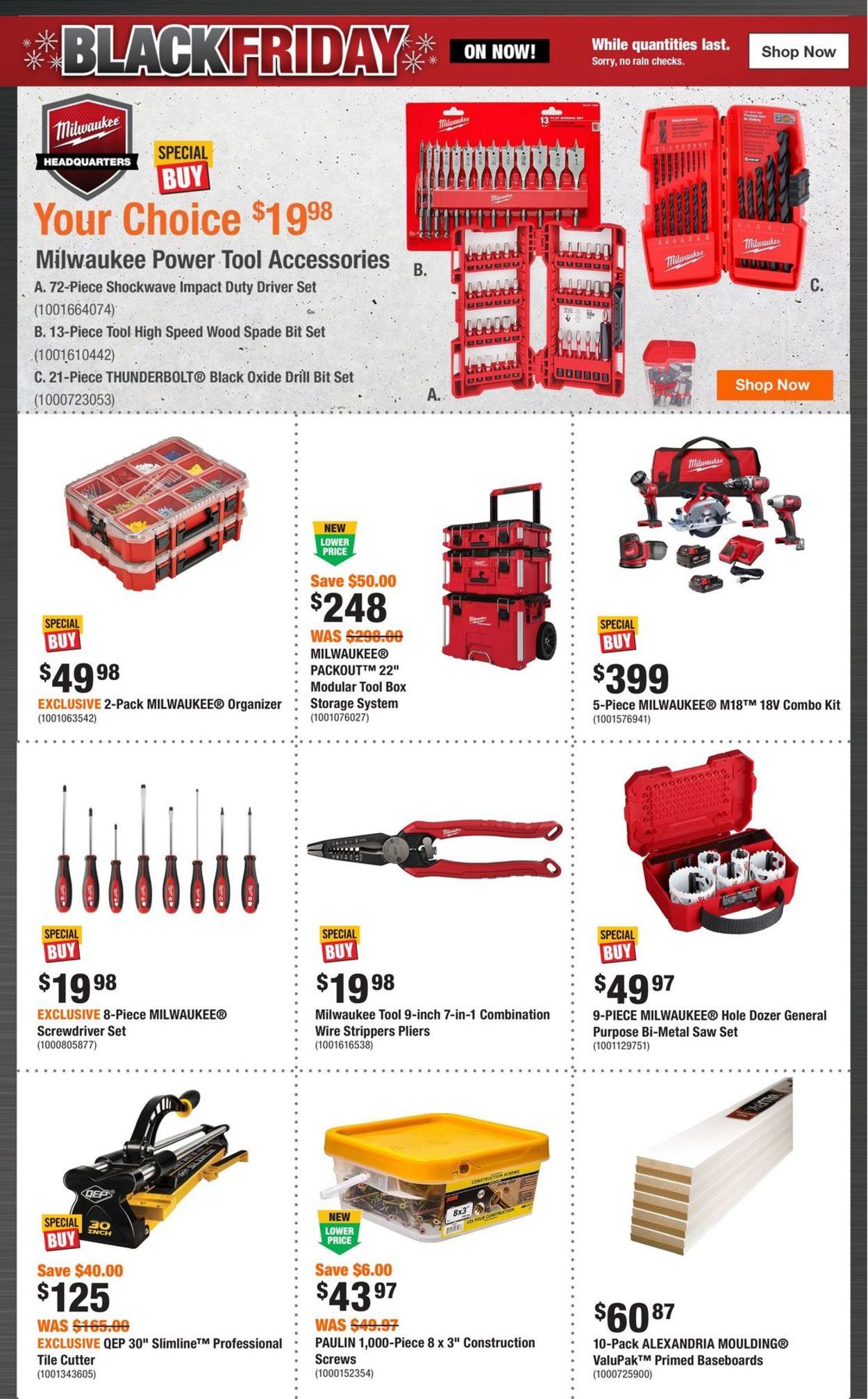 Home Depot BLACK FRIDAY 2021 Flyer - 11/04-11/24/2021 (Page 3)