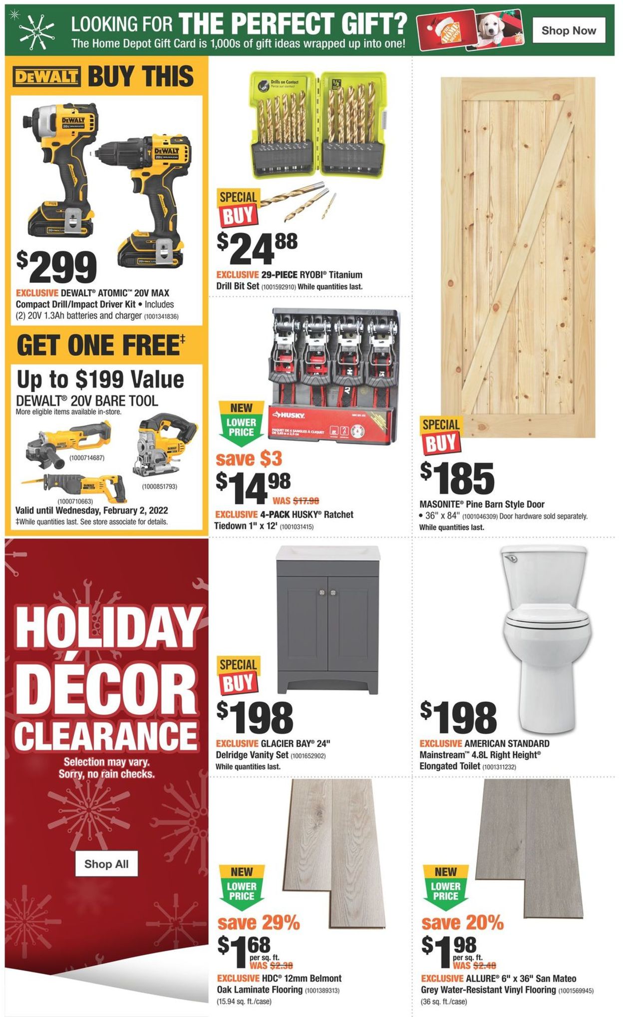 Home Depot HOLIDAYS 2021 Flyer - 12/16-12/22/2021 (Page 4)