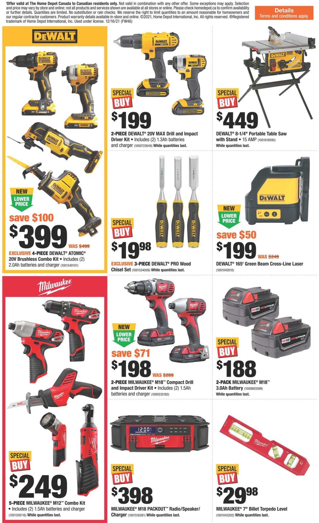 Home Depot HOLIDAYS 2021 Flyer - 12/16-12/22/2021 (Page 16)