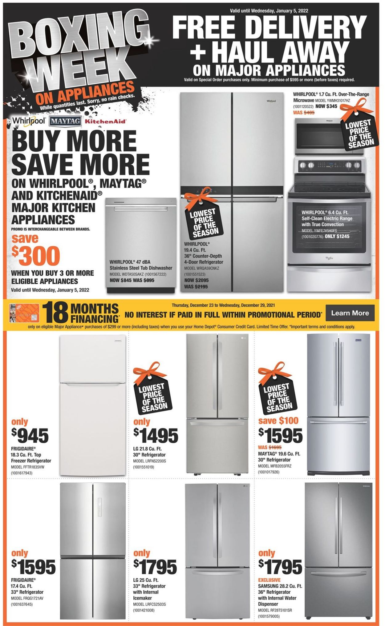 Home Depot HOLIDAYS 2021 Flyer - 12/23-12/29/2021 (Page 5)