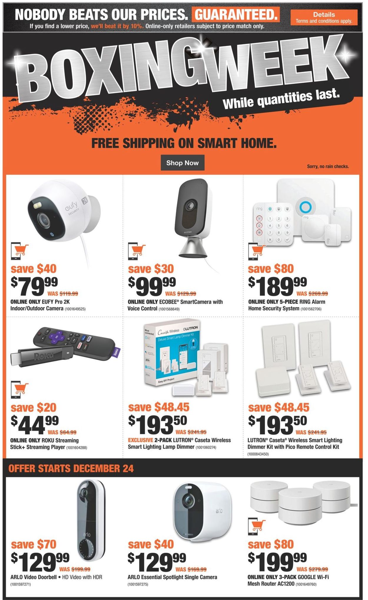 Home Depot HOLIDAYS 2021 Flyer - 12/23-12/29/2021 (Page 14)