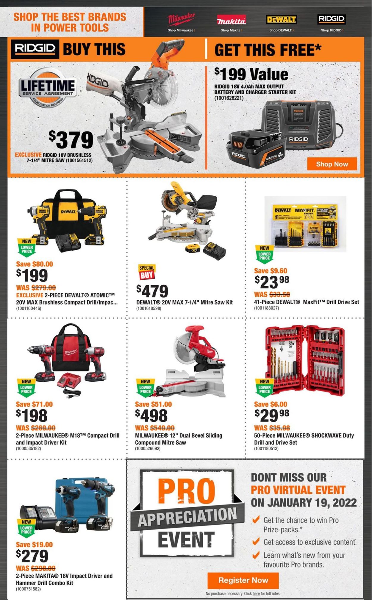 Home Depot Flyer - 01/06-01/19/2022 (Page 2)