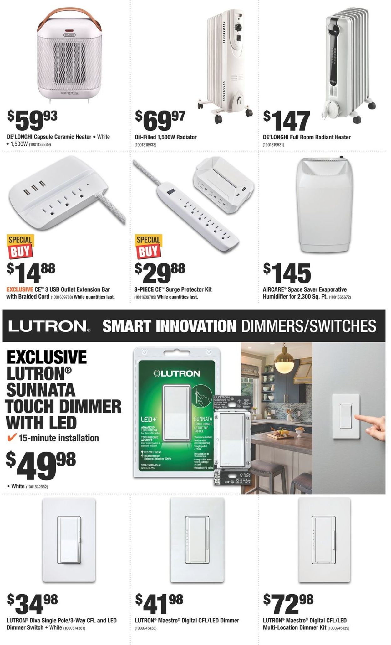 Home Depot Flyer - 01/06-01/12/2022 (Page 15)
