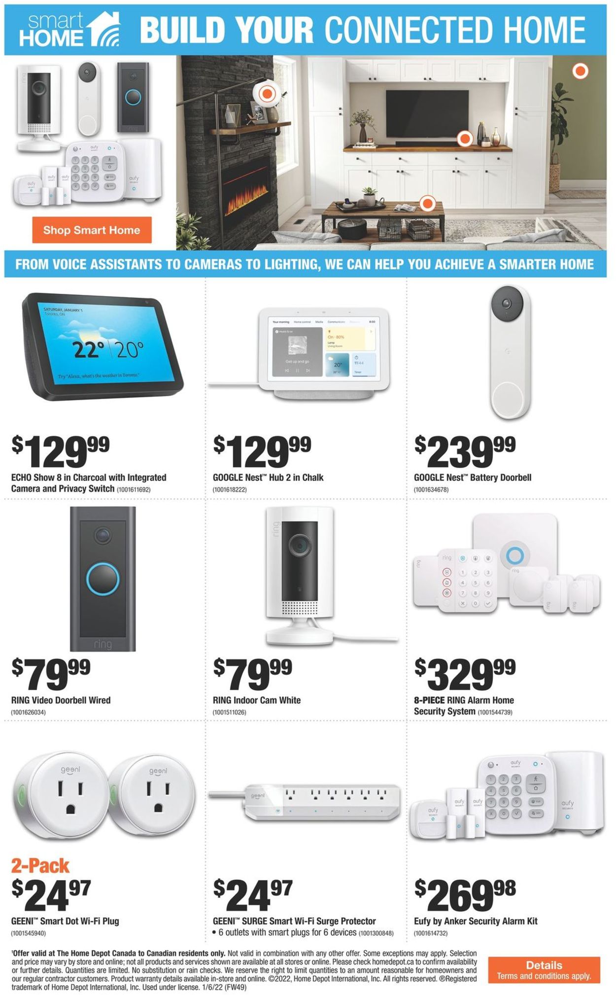 Home Depot Flyer - 01/06-01/12/2022 (Page 16)
