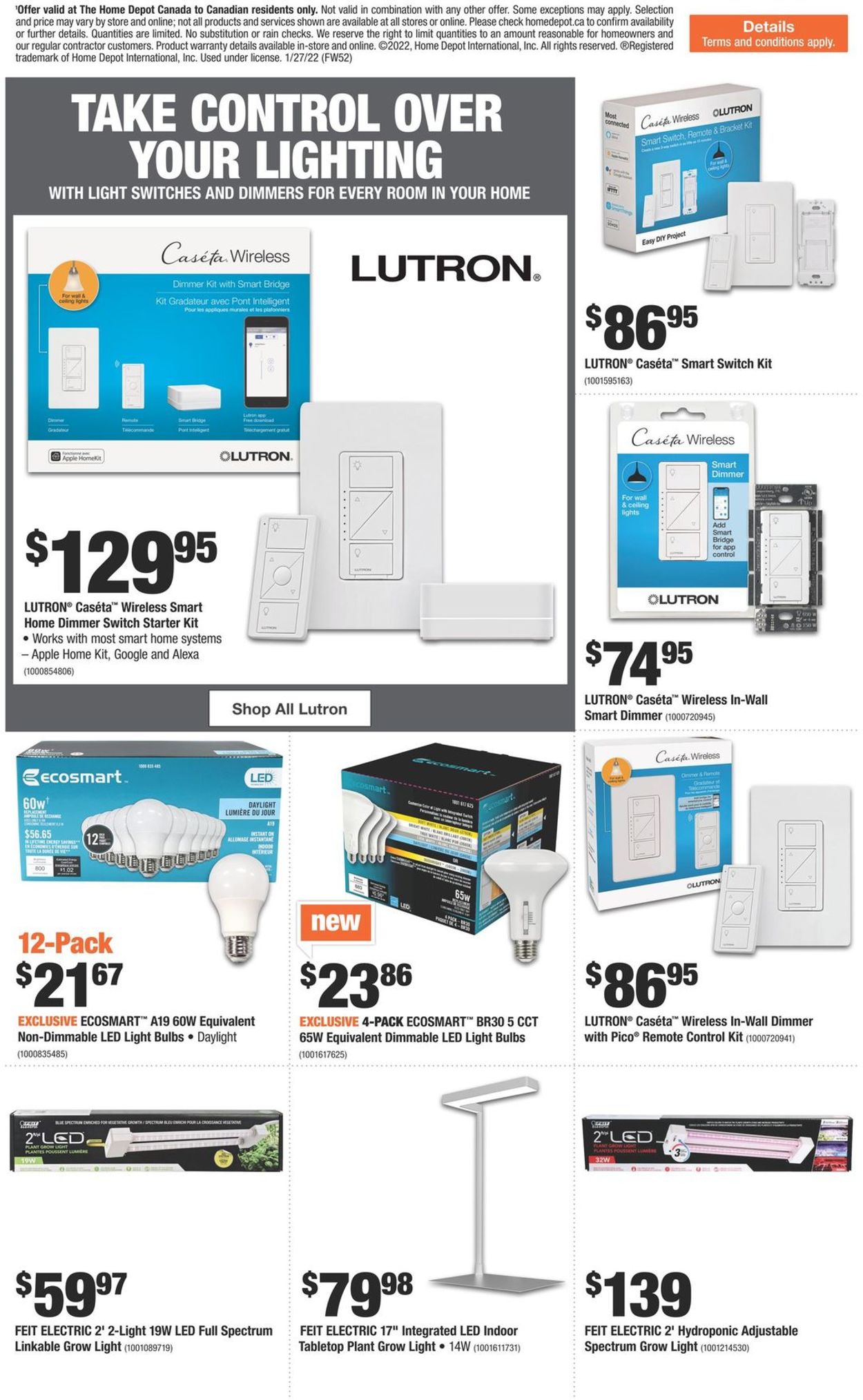 Home Depot Flyer - 01/27-02/02/2022 (Page 13)