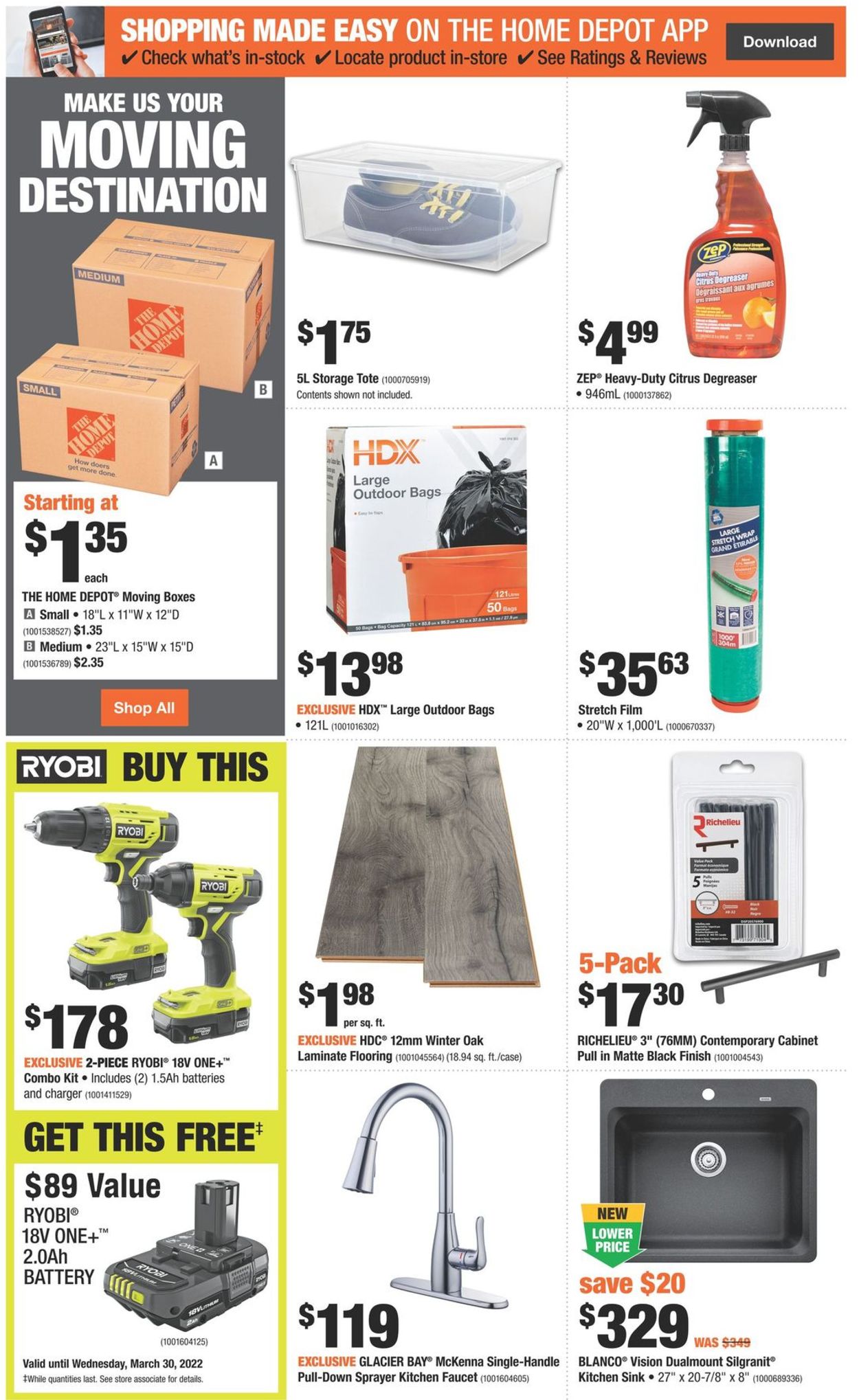 Home Depot Flyer - 03/17-03/23/2022 (Page 4)