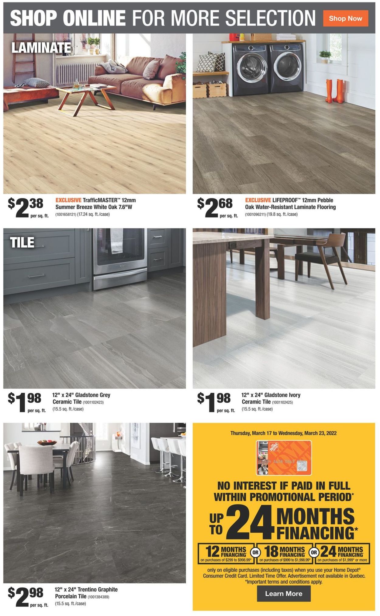 Home Depot Flyer - 03/17-03/23/2022 (Page 6)