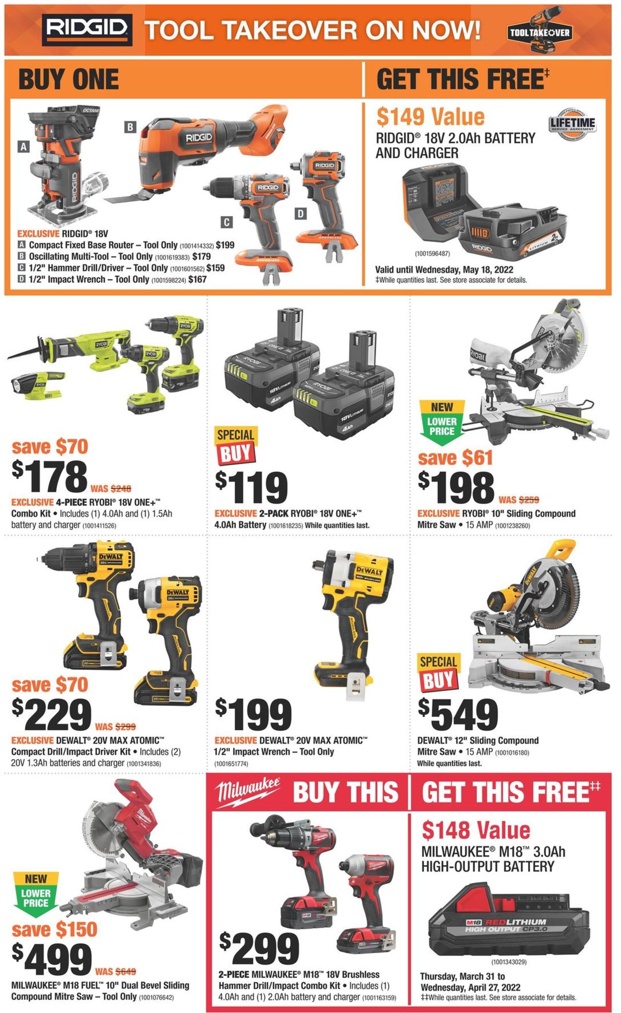 Home Depot Flyer - 03/31-04/06/2022 (Page 13)