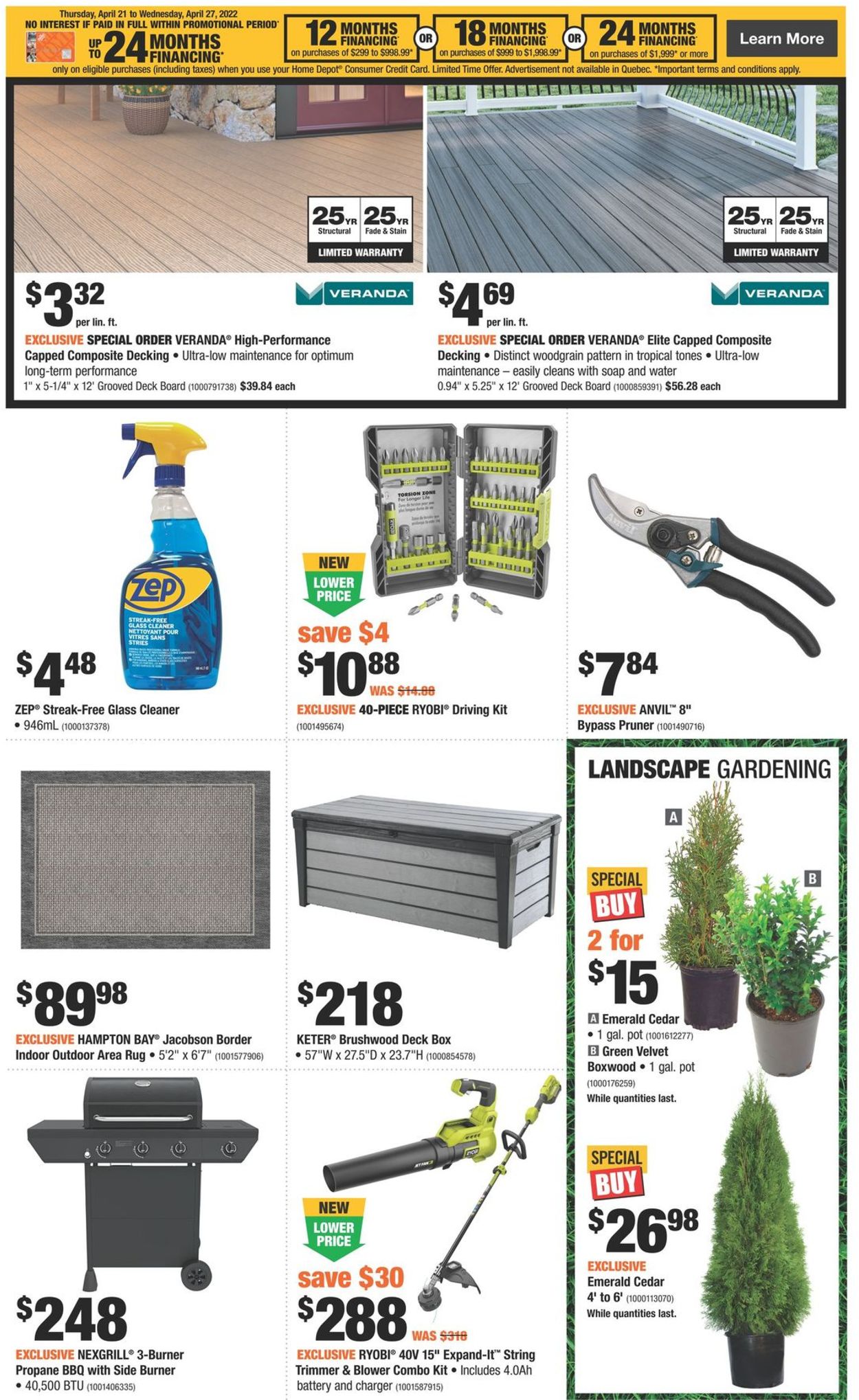 Home Depot Flyer - 04/21-04/27/2022 (Page 2)