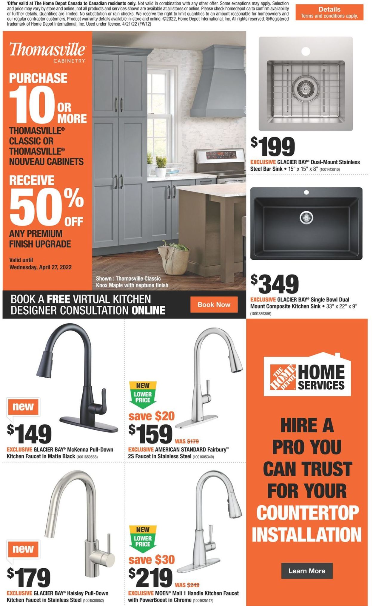 Home Depot Flyer - 04/21-04/27/2022 (Page 22)