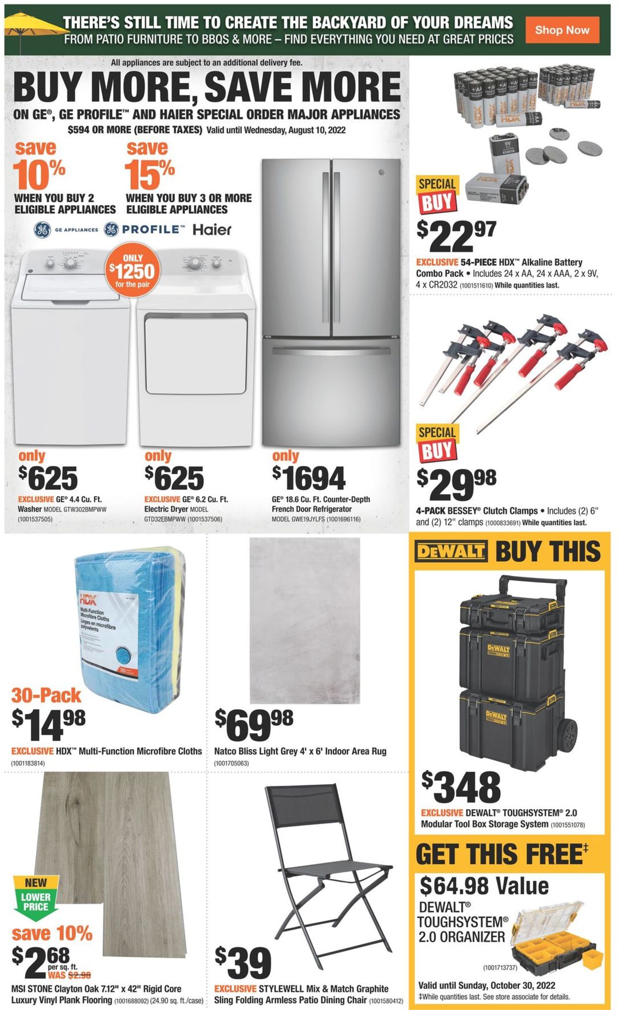Home Depot Flyer - 08/04-08/10/2022 (Page 2)