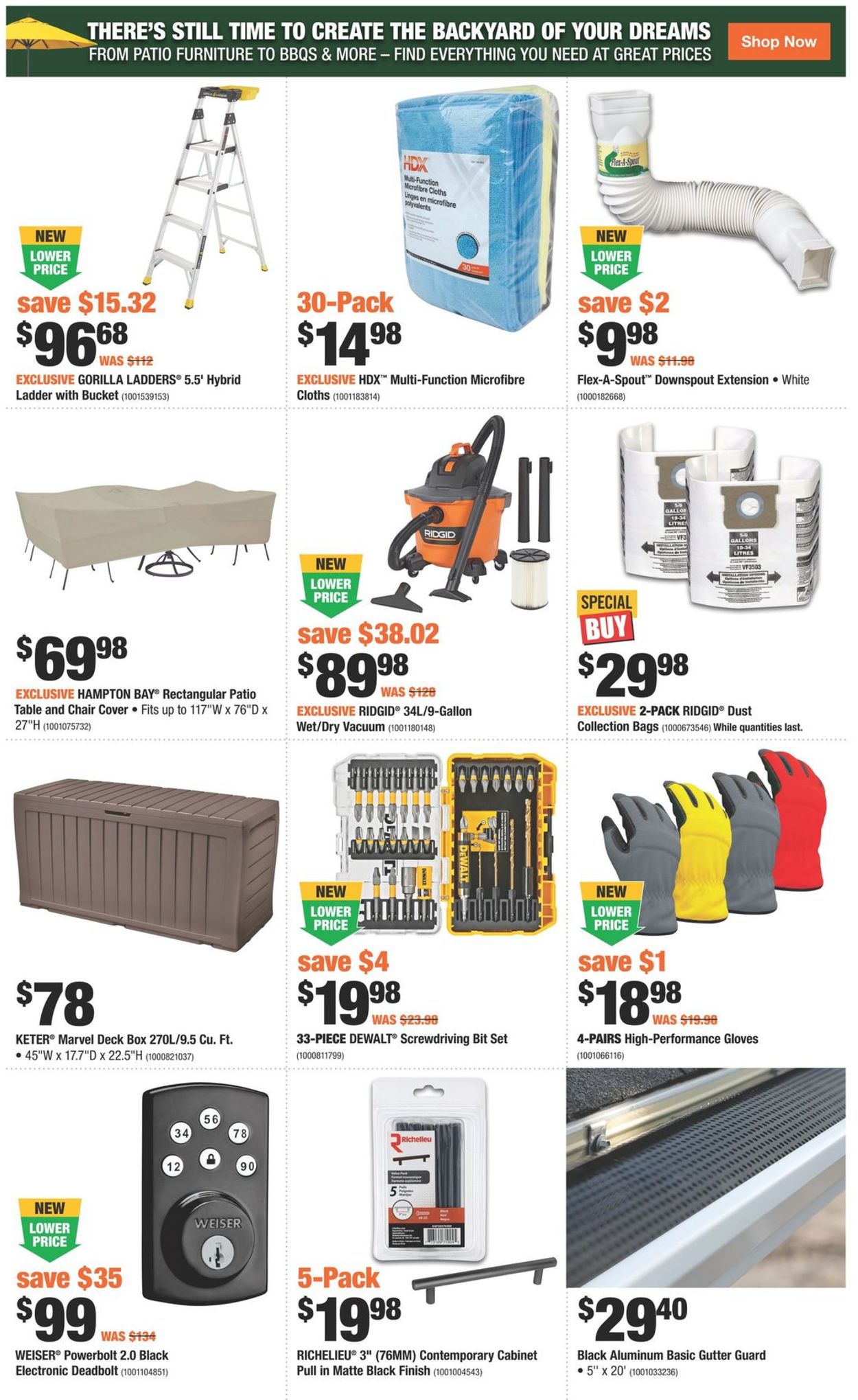 Home Depot Flyer - 08/11-08/17/2022 (Page 4)