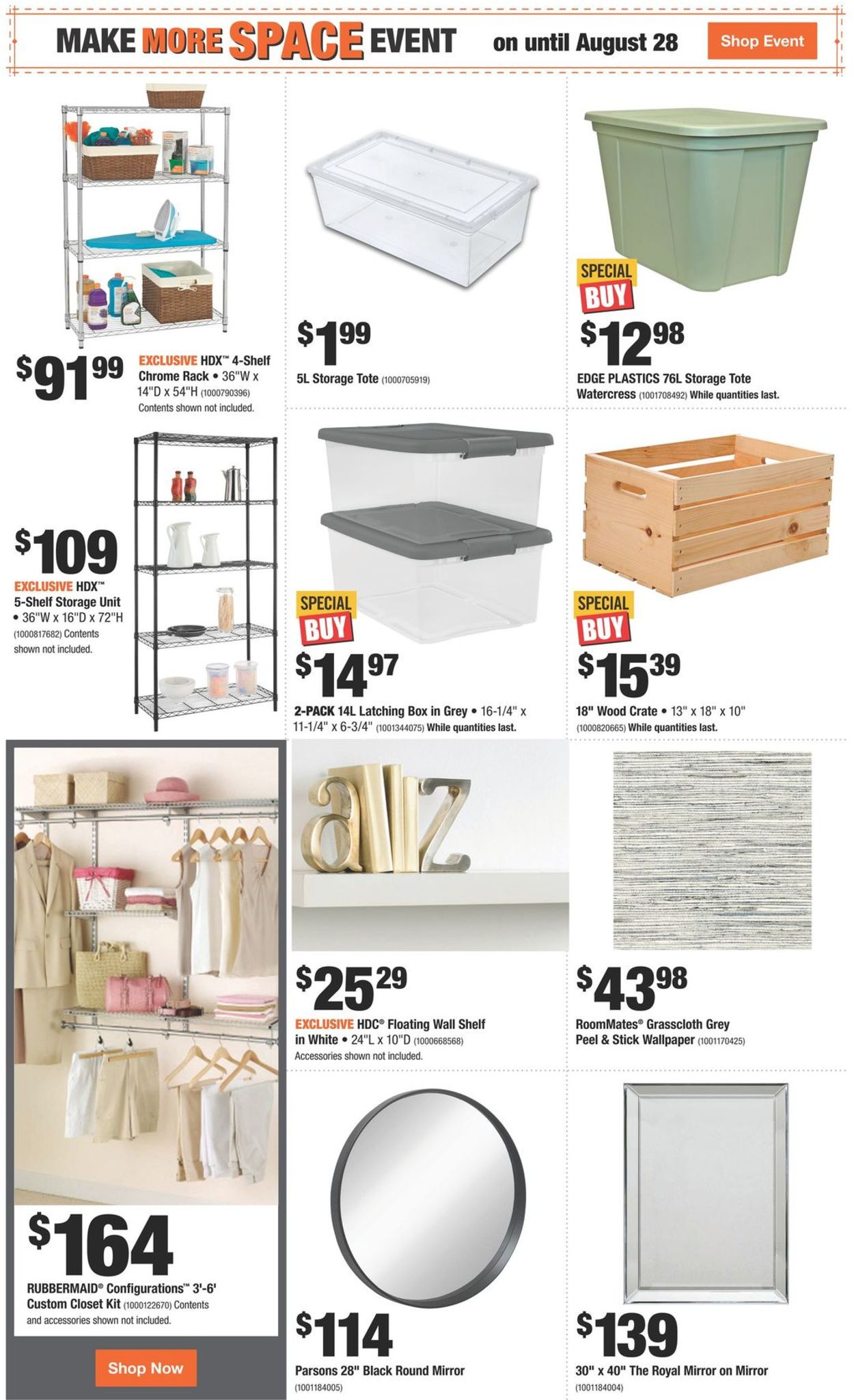 Home Depot Flyer - 08/18-08/24/2022 (Page 7)