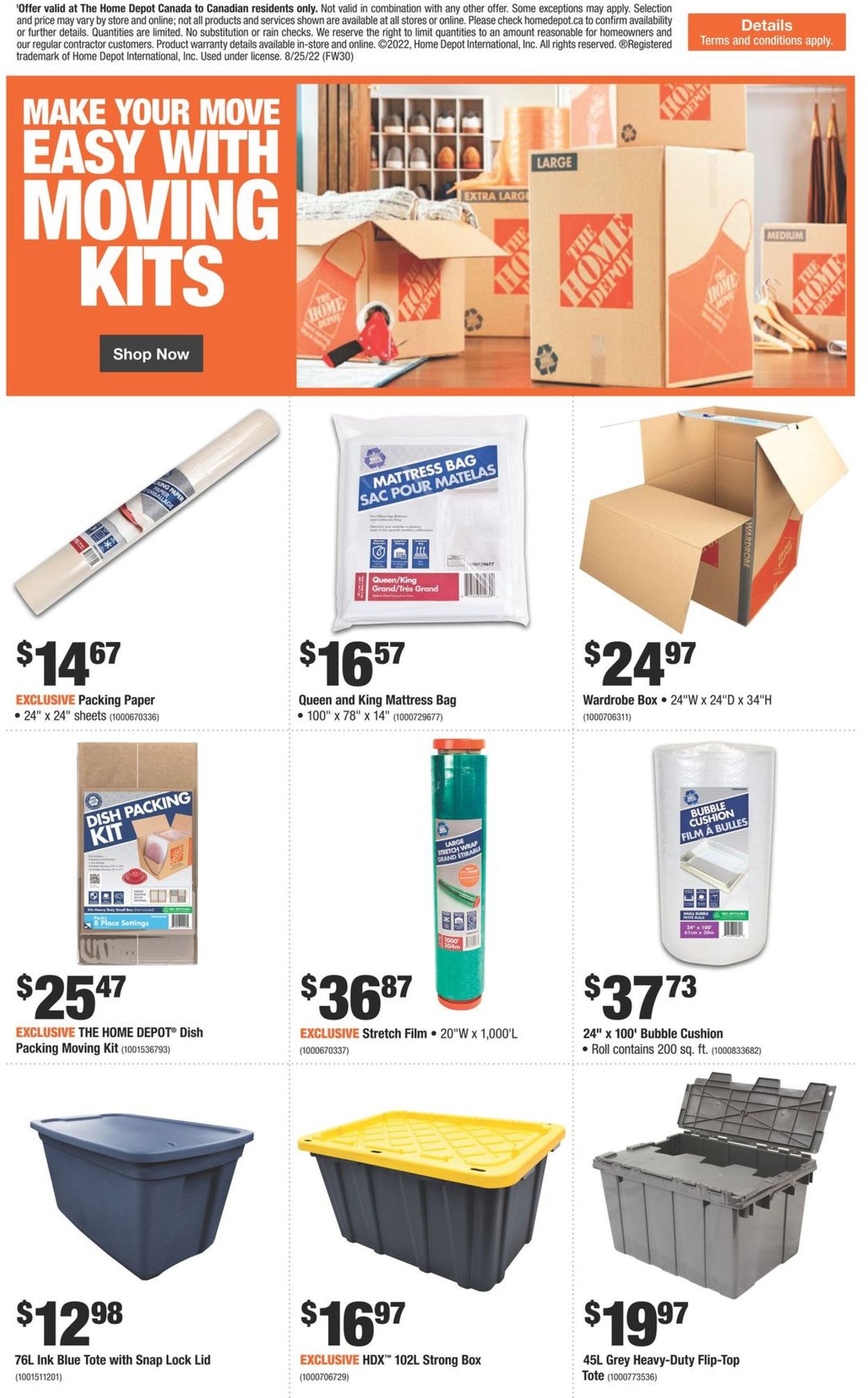 Home Depot Flyer - 08/25-08/31/2022 (Page 11)
